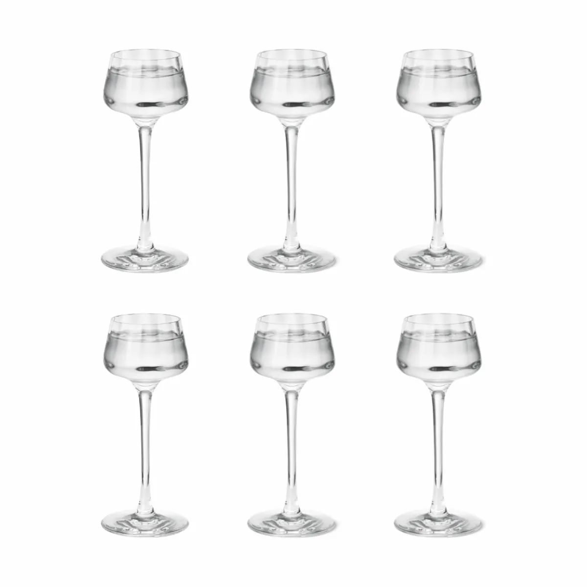 Georg Jensen Snapseglas Bernadotte Snapseglas - 6 stk. i Klar, 1