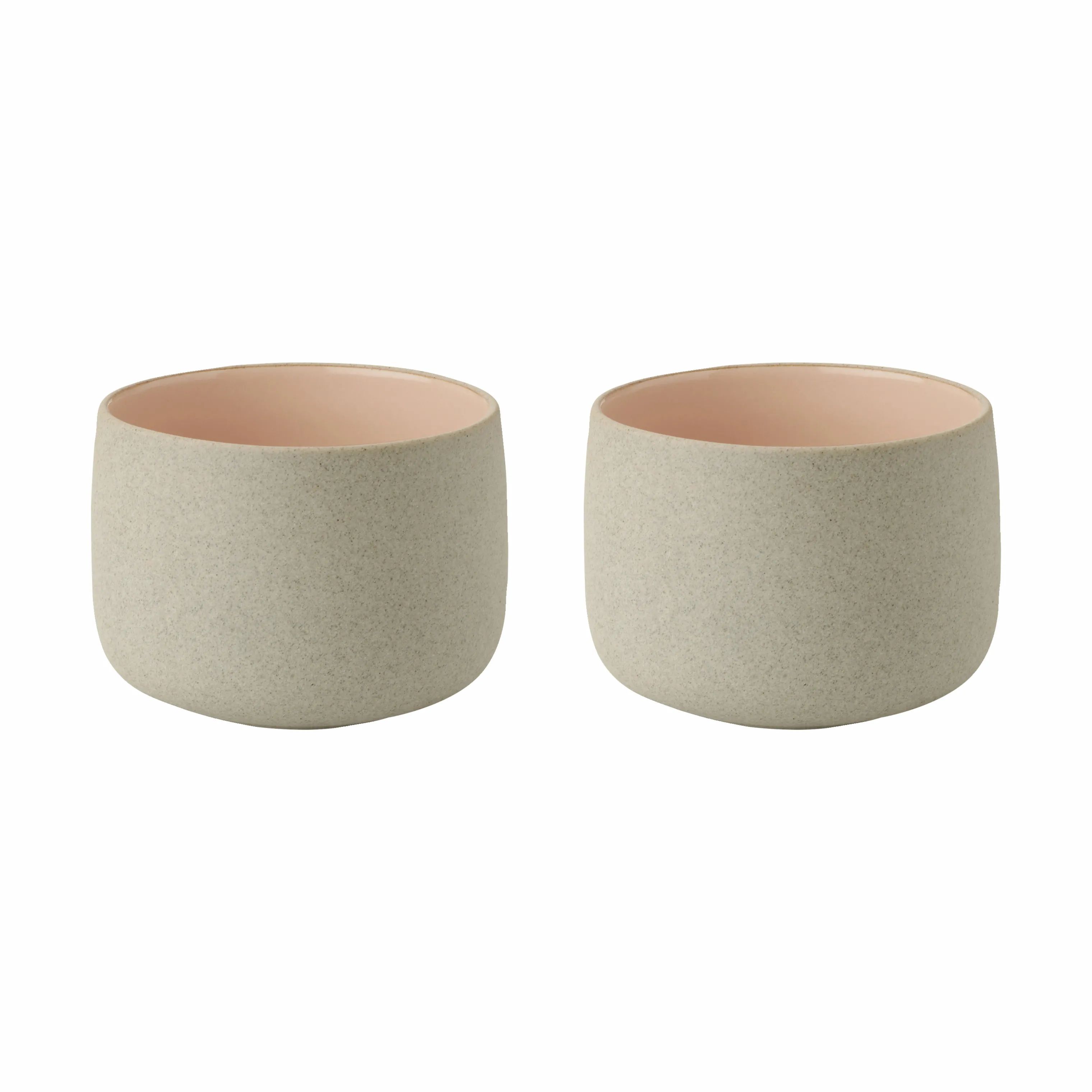 Stelton Krus og kopper uden hank Emma Kop - 2 stk. i Rose, 15 cl, 1