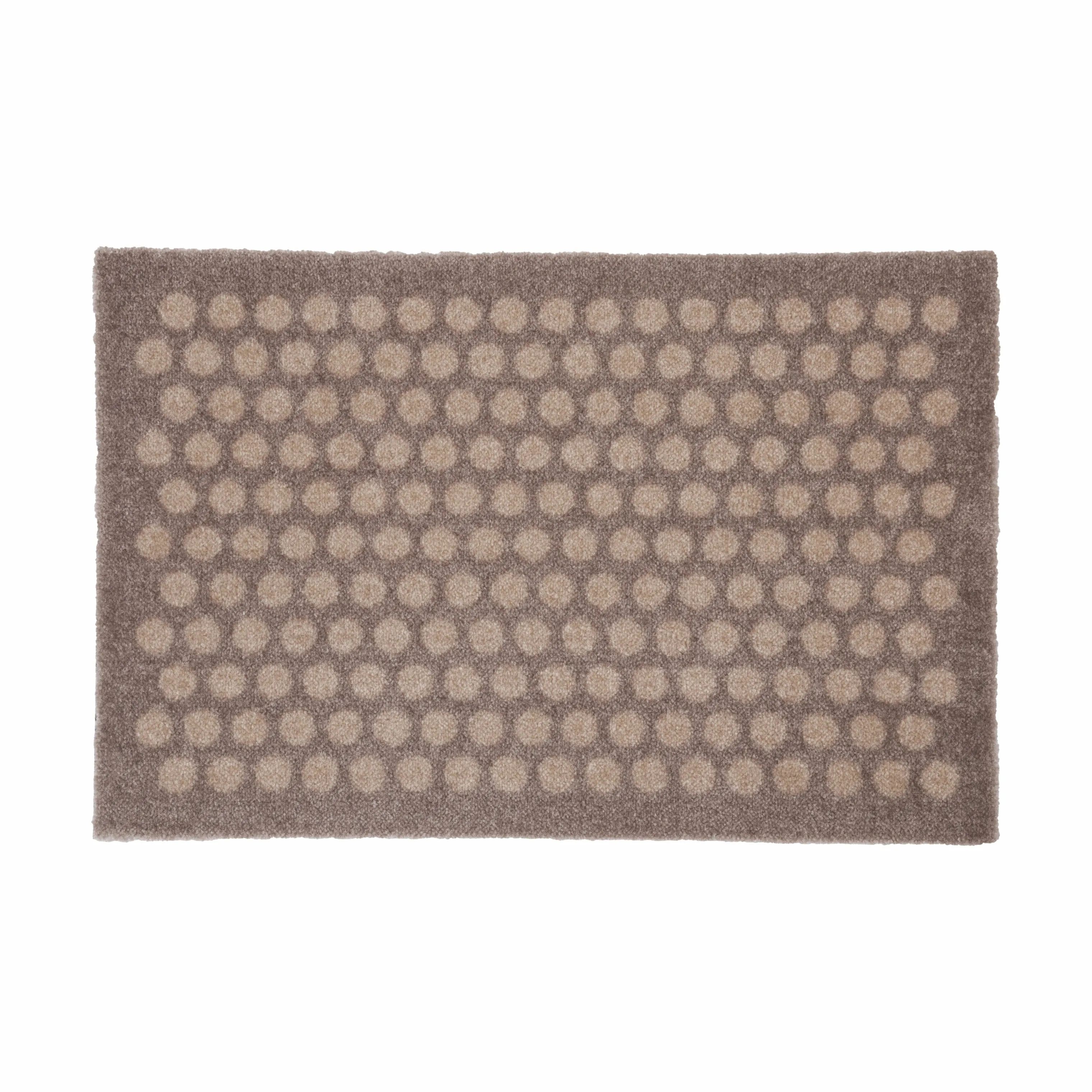 Tica Copenhagen Dørmåtter Dot Gulvmåtte i Sand, B40 x L60 cm, 1