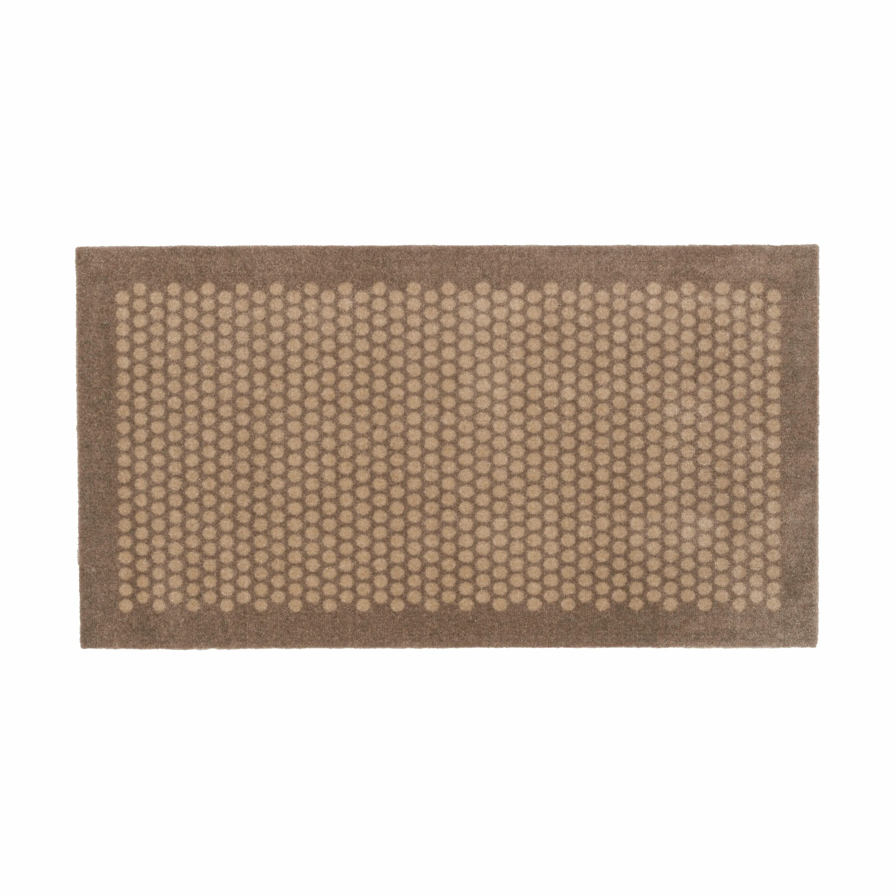 Tica Copenhagen Gulvtæpper Dot Gulvtæppe i Sand, B67 x L120 cm, 1
