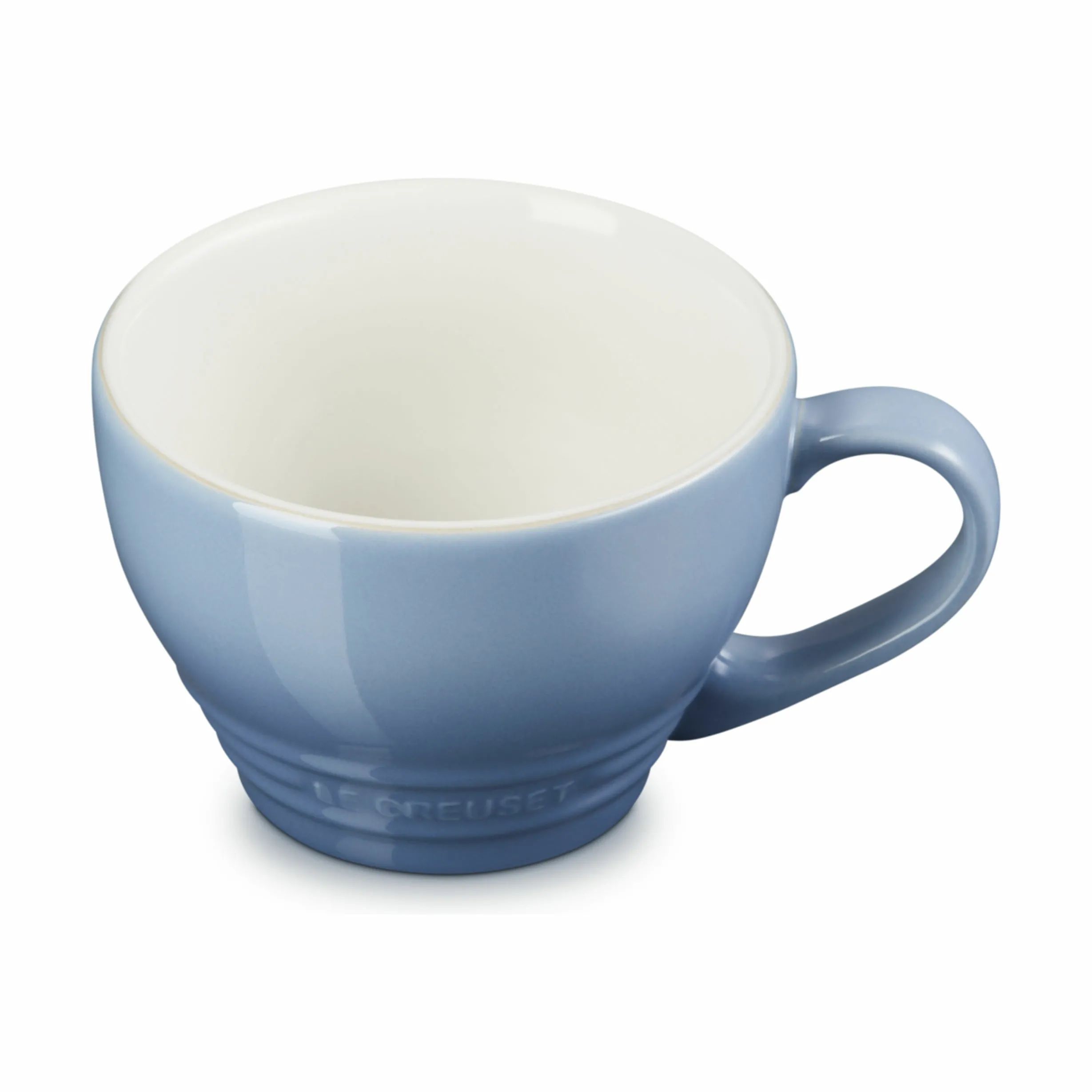 Le Creuset Krus og kopper med hank Jumbokop i Chambray, 3