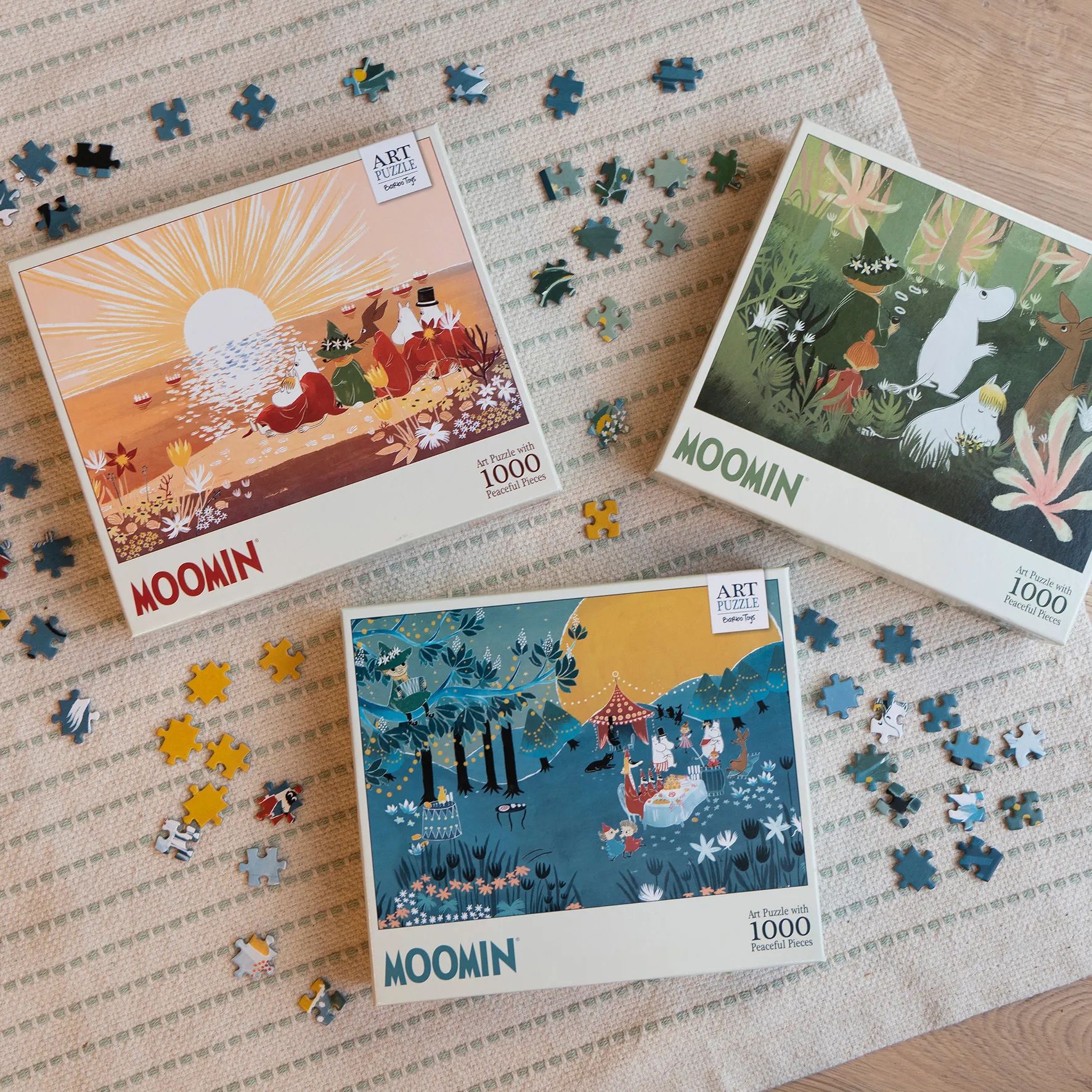 Barbo Toys Puslespil Mumi Puslespil - Moomin i Skovgrøn, 3