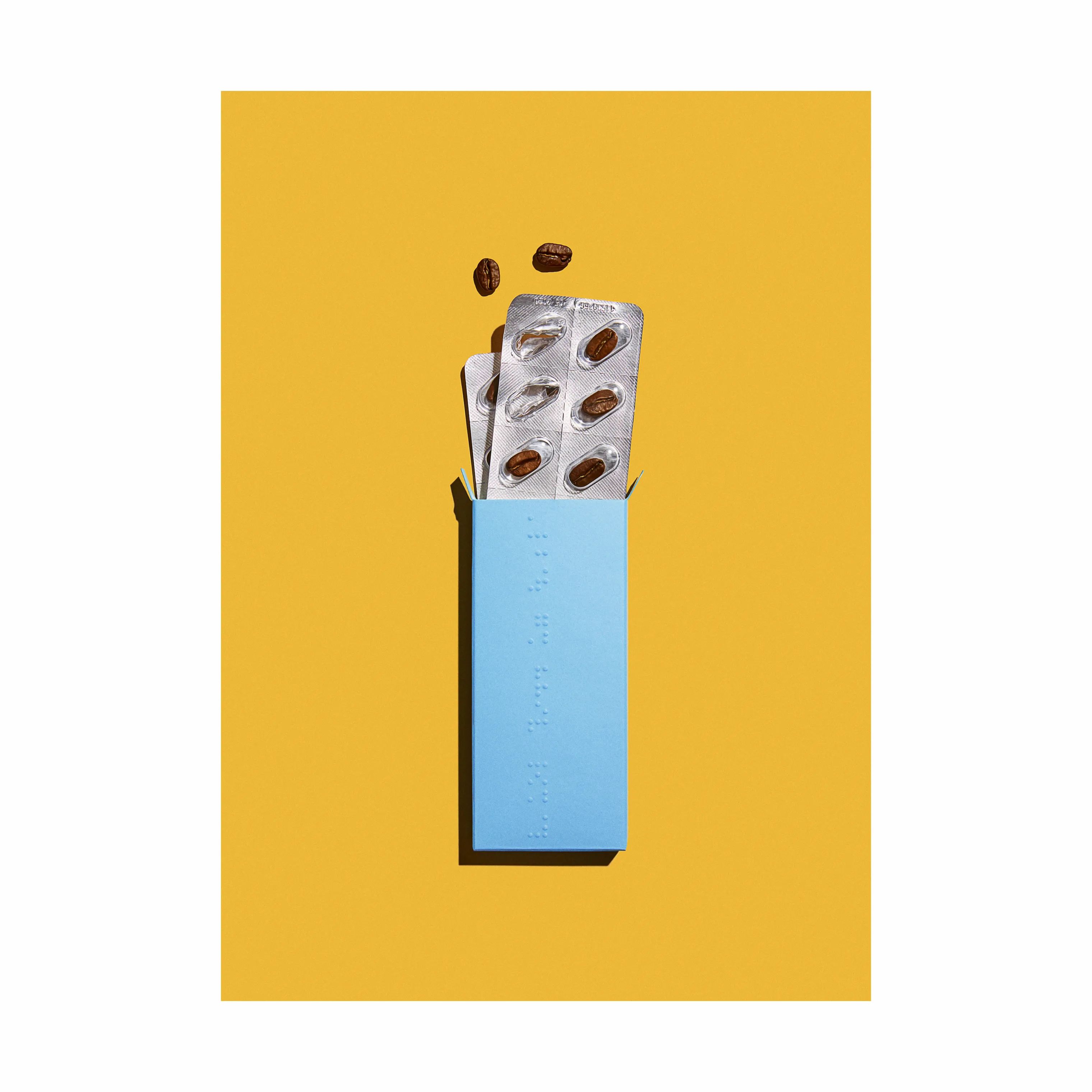 Poster&Frame Plakater plakat - Coffee addict i B70 x L100 cm, 1