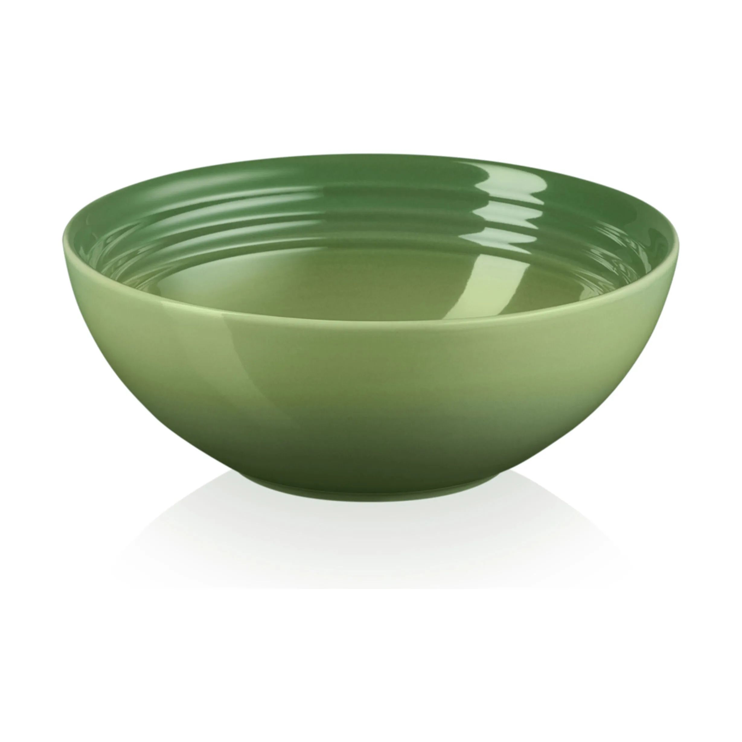 Le Creuset Dybe tallerkener Signature Dyb Tallerken i Bamboo Green, 16 cm, 1