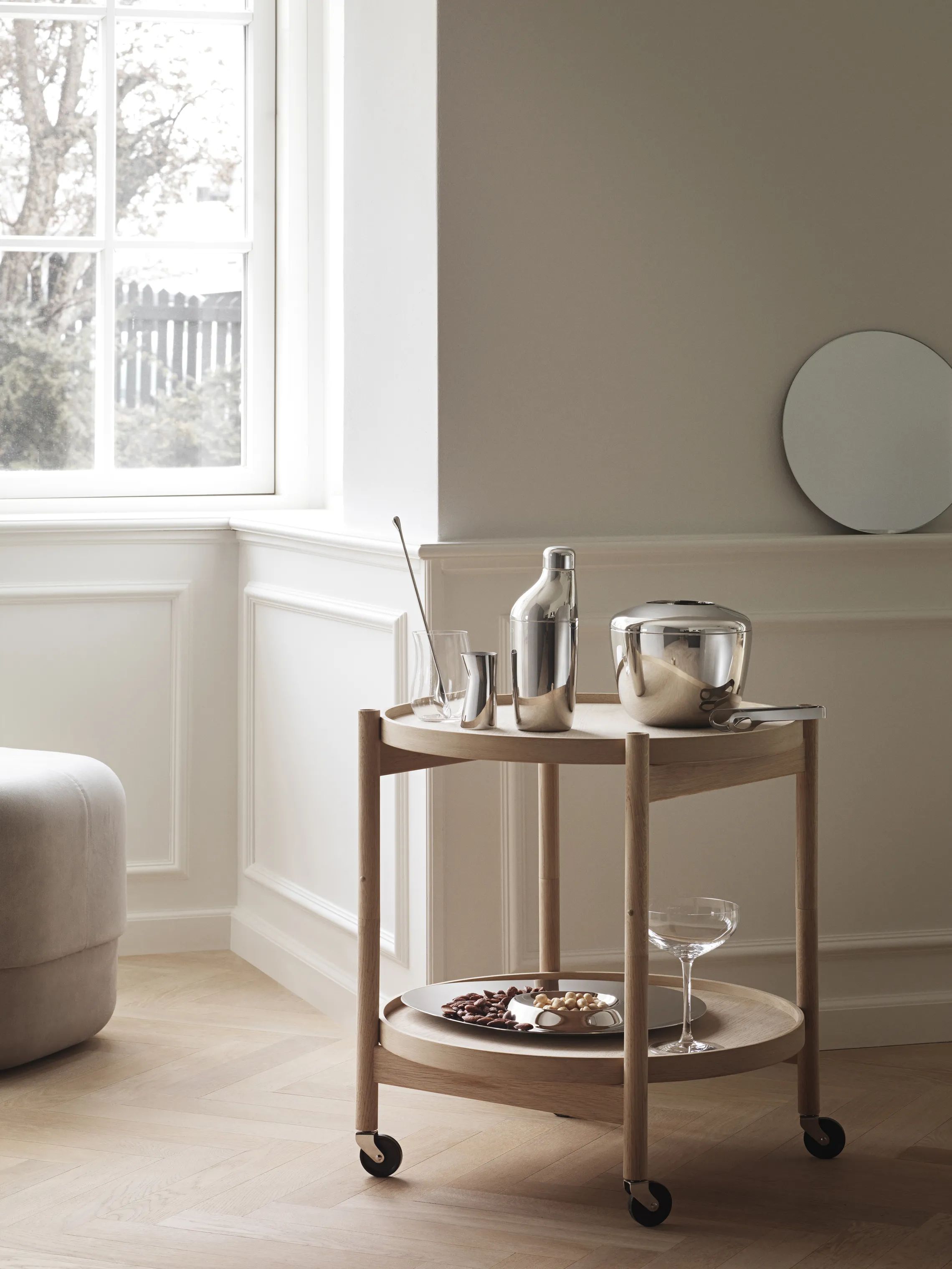 Georg Jensen Shakere Sky Barsæt - 3 dele i stål, 3