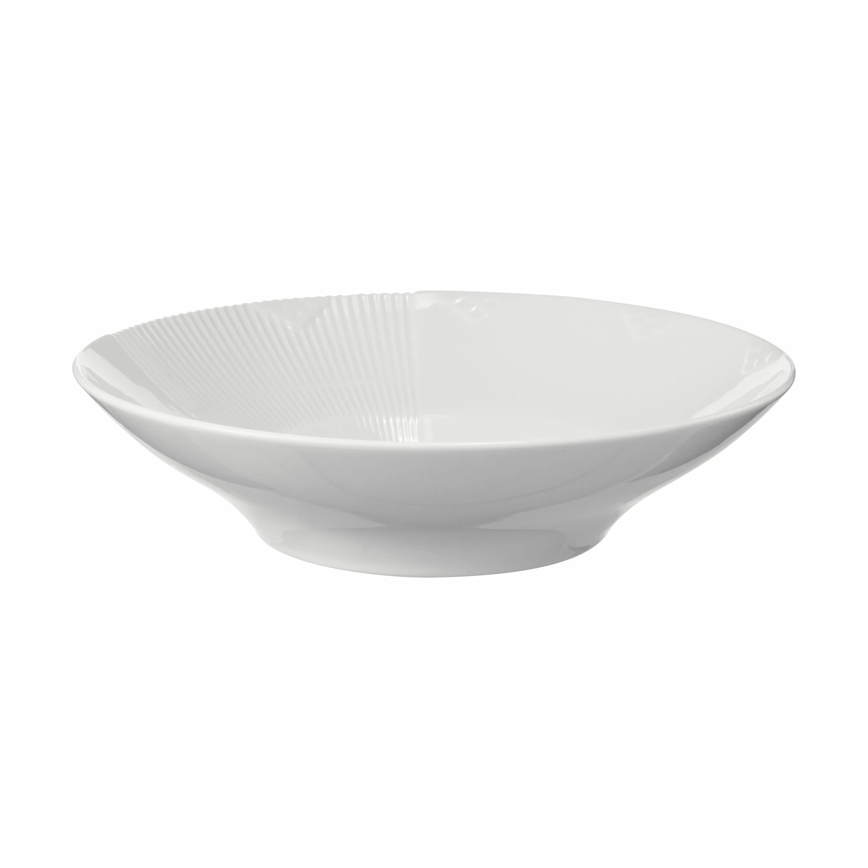 Royal Copenhagen Dybe tallerkener Hvid Elements Dyb Tallerken i Hvid, 25 cm, 3