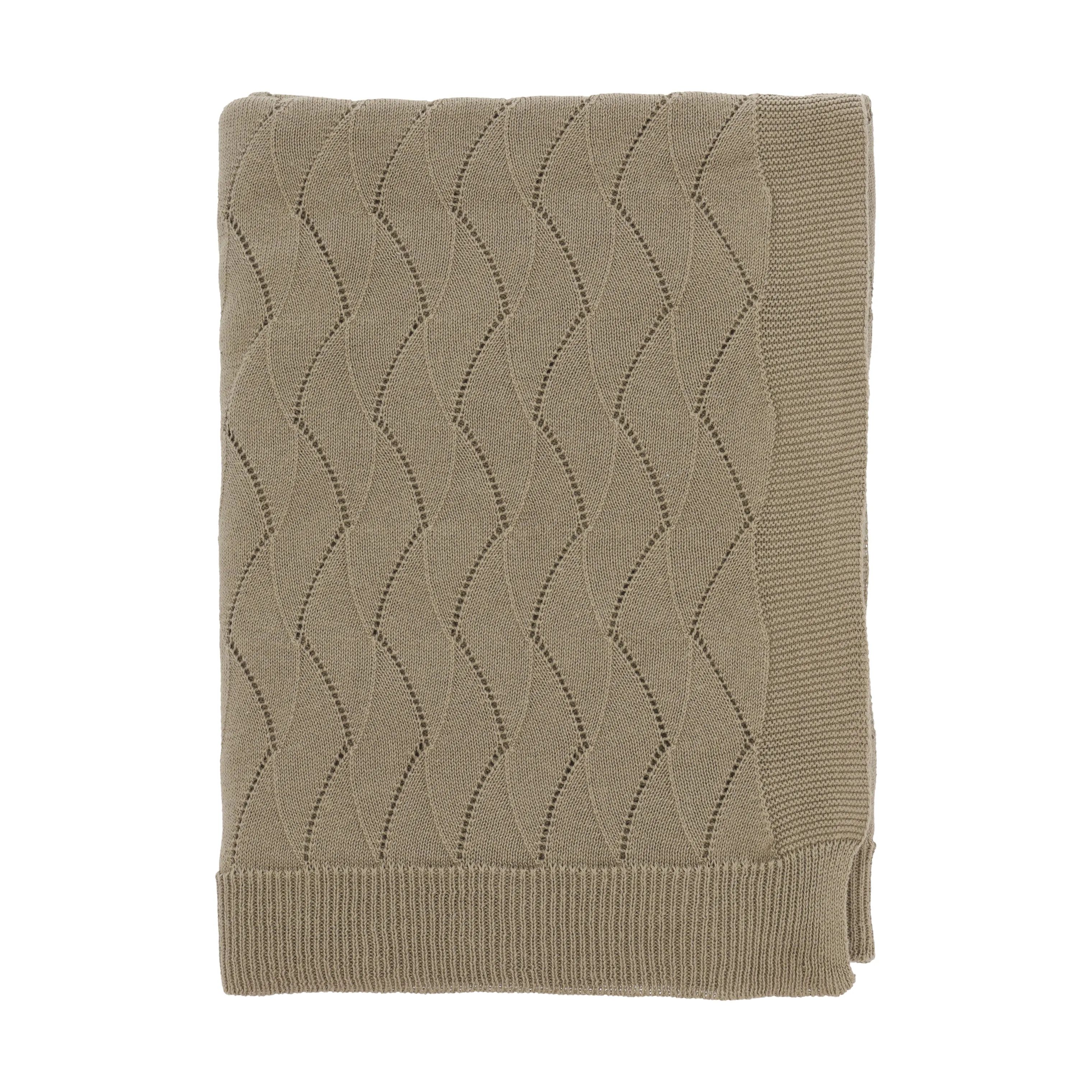 Södahl Plaider Gentle Plaid i Taupe, 1