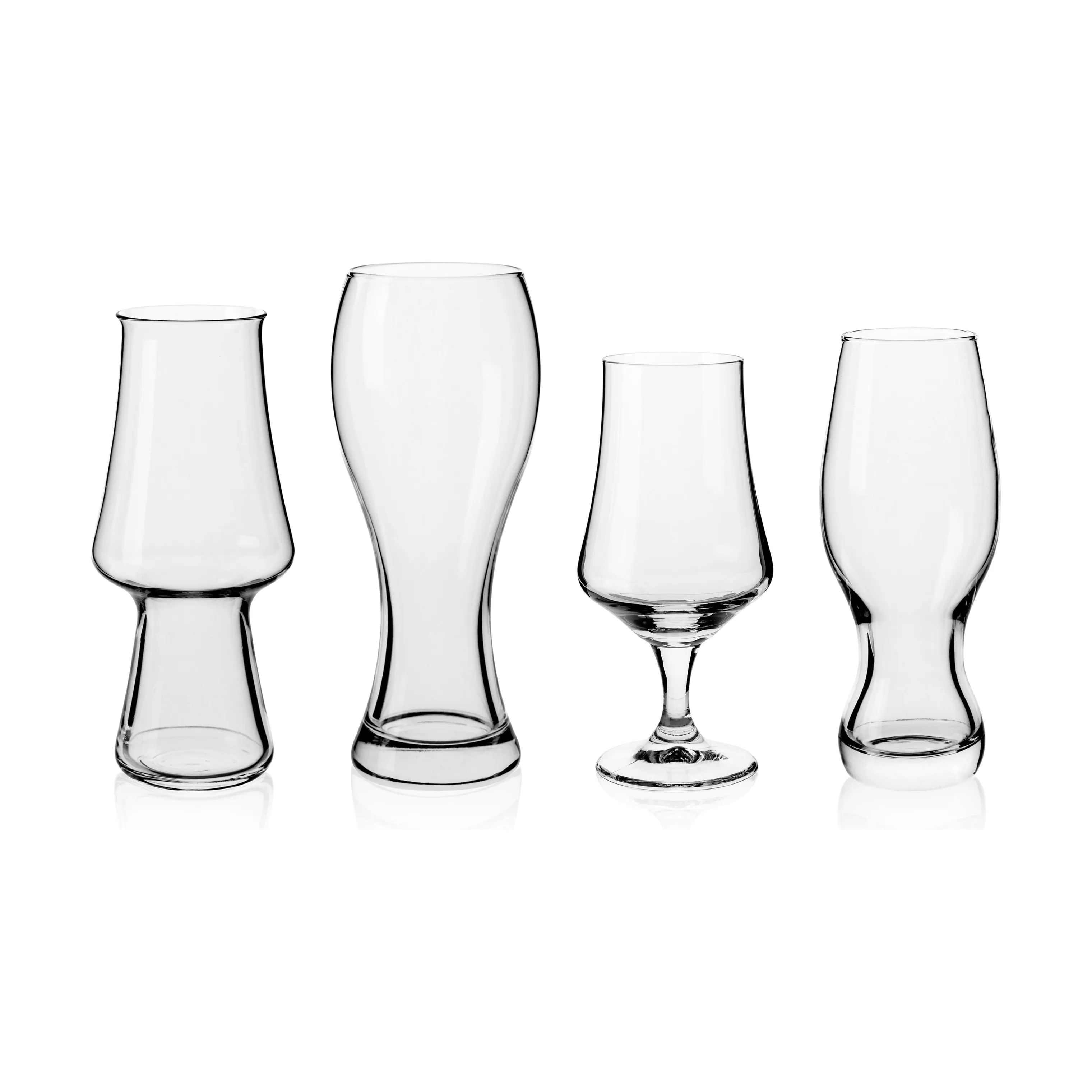 CASA Living Ølglas Bayern Ølglas - 4 stk. i Klar, 1