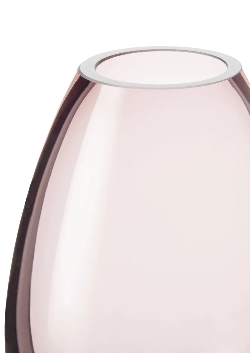 Holmegaard Vaser Cocoon Vase i Rosa, 11,5 cm, 3