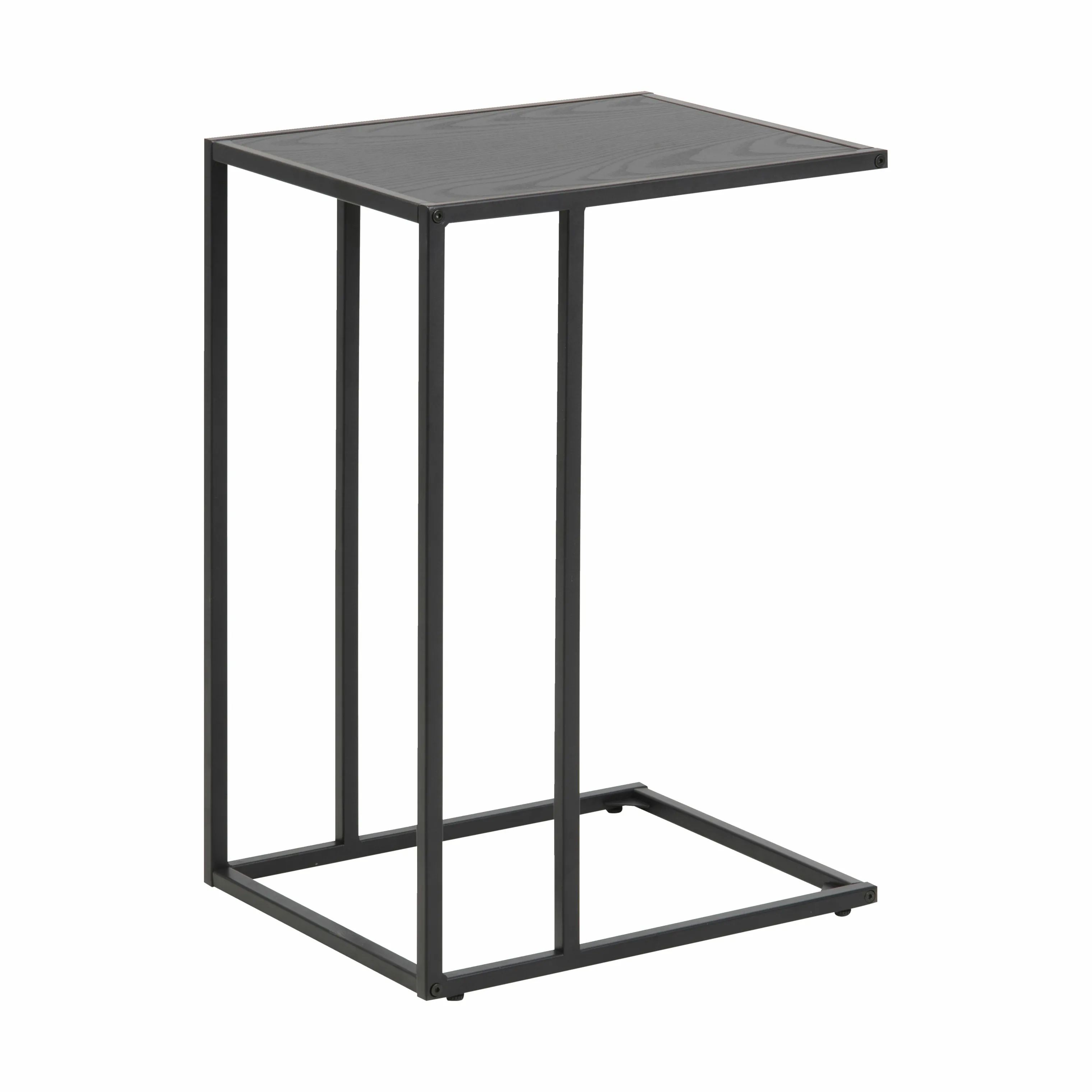 CASA Living Sideborde Seaford Hjørnebord i Sort, 1