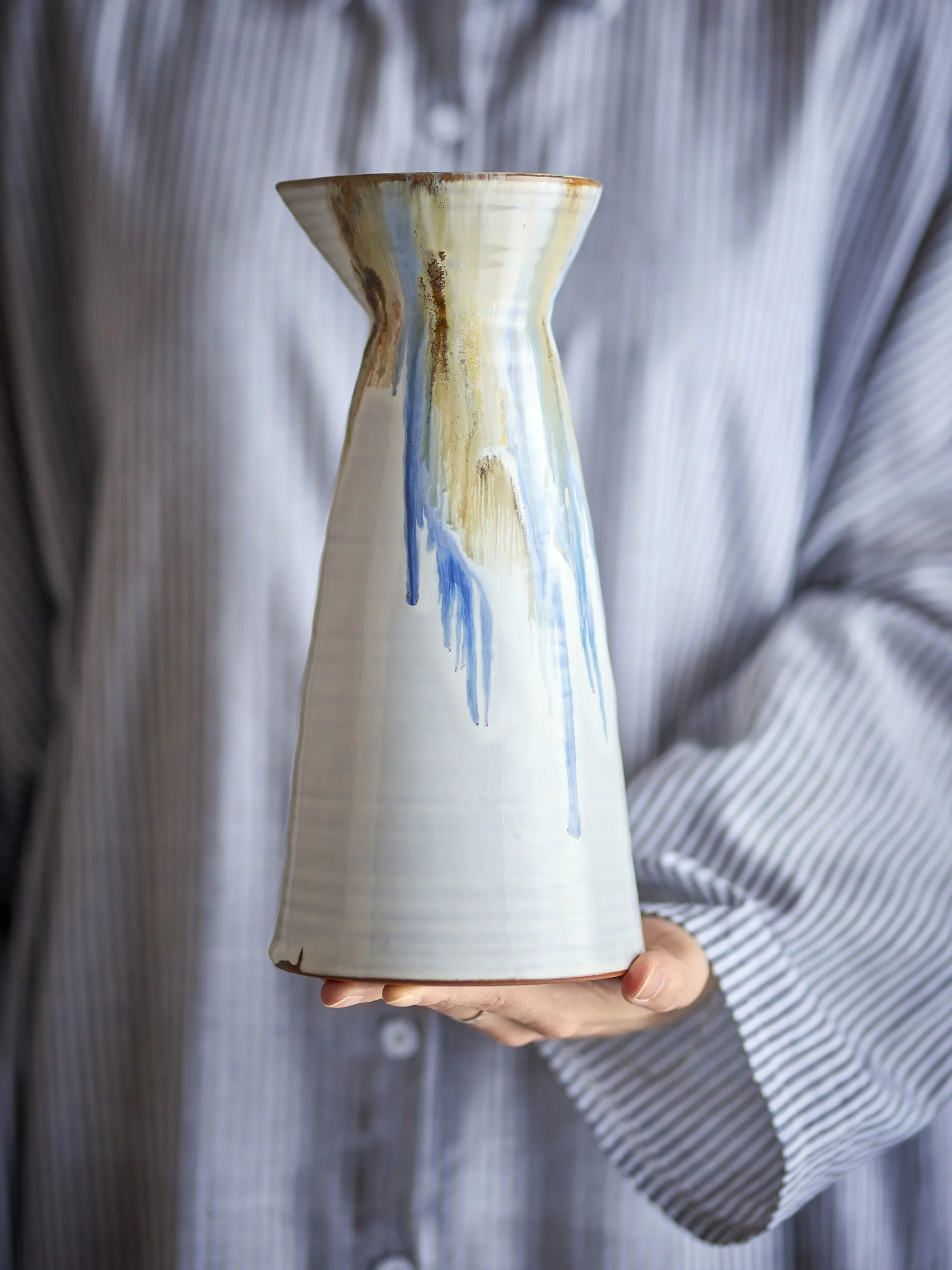 Creative Collection Serveringskander Nettie Kande i Blue, 3