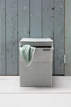 Brabantia Vasketøjskurve Vasketøjsboks i Grey, 4
