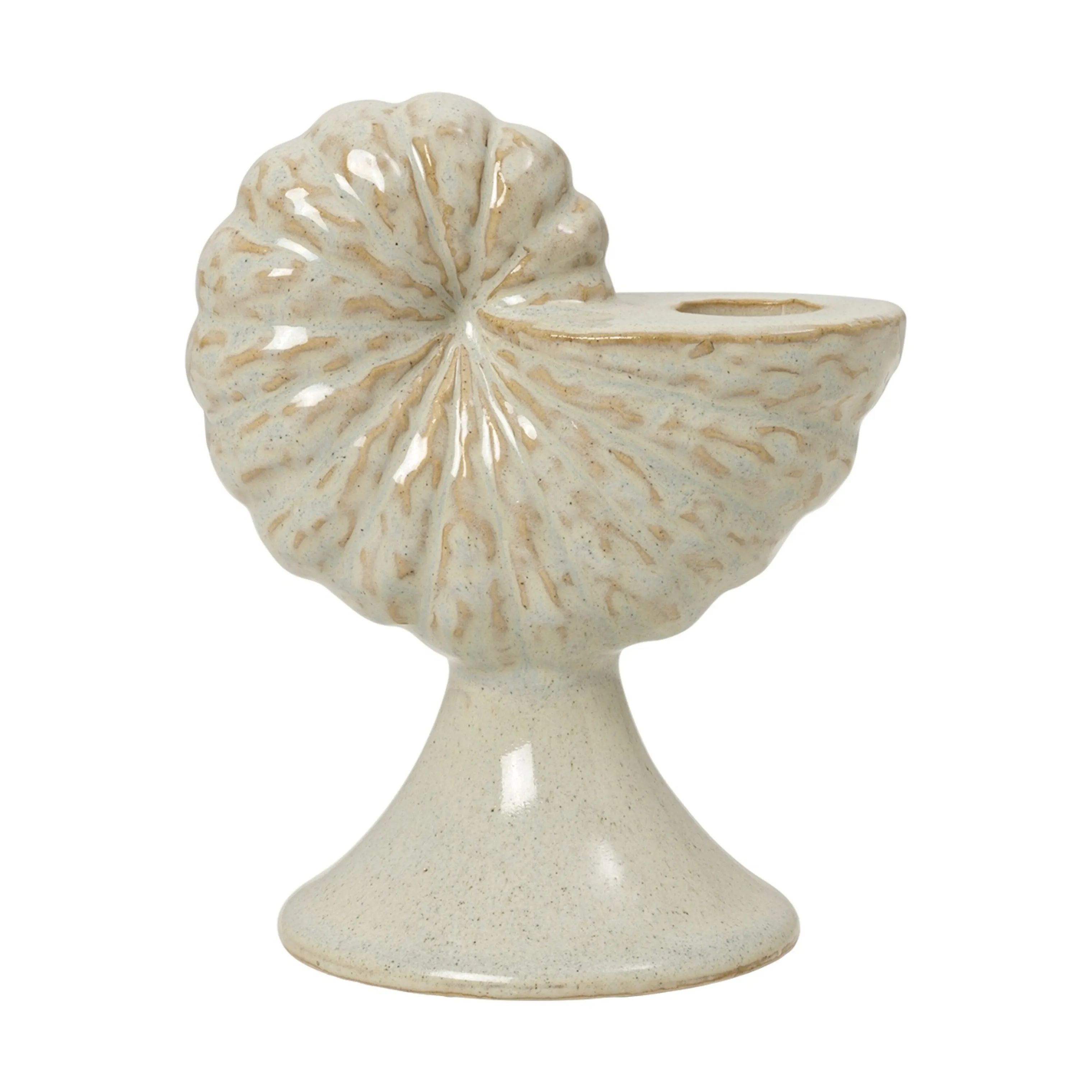 Broste Copenhagen Kronelysestage Shelly Lysestage i 15 cm, 1
