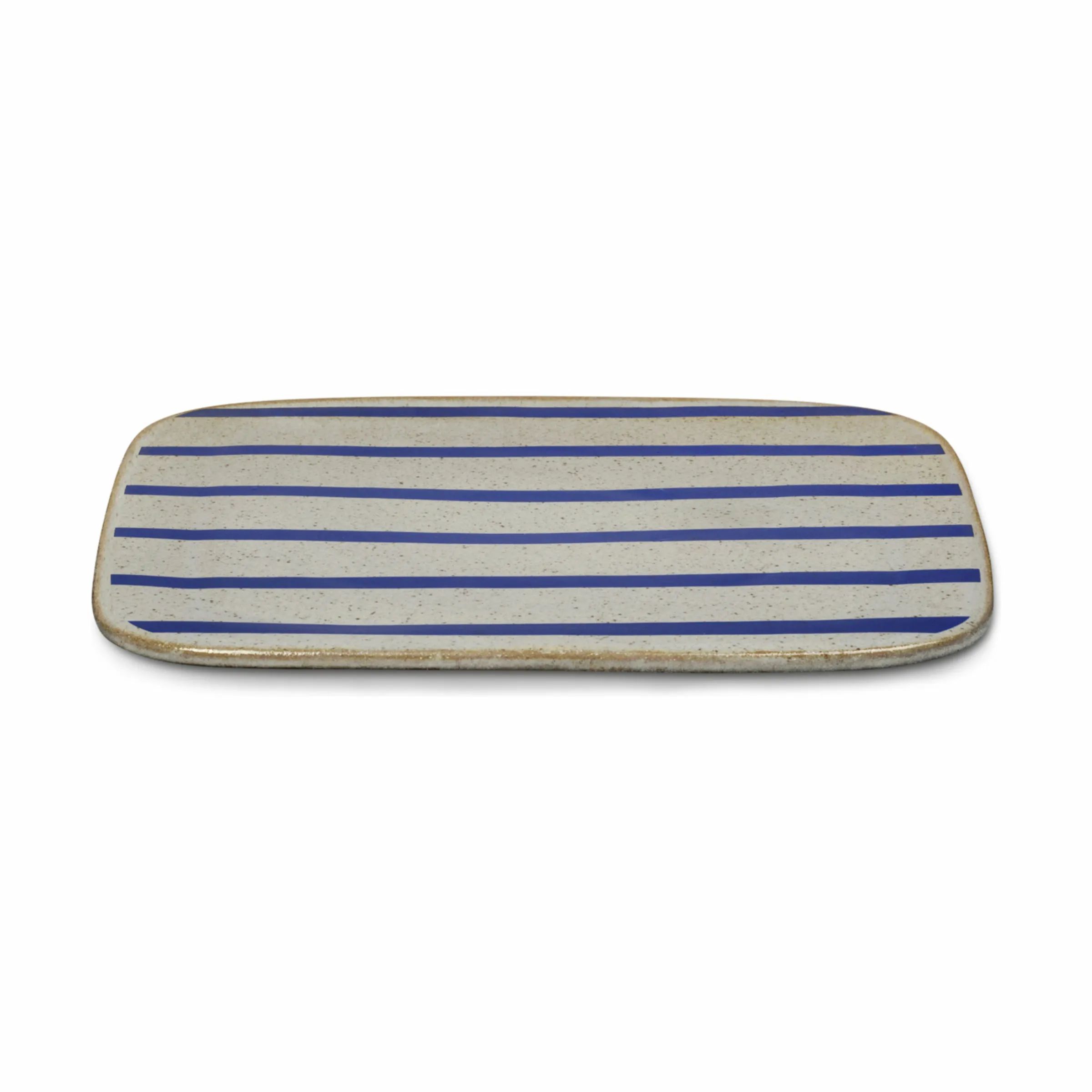 Lyngby Porcelæn Serveringsfade Lyngby Porcelæn DAN-Ild Serveringsfad i Stribe, 1