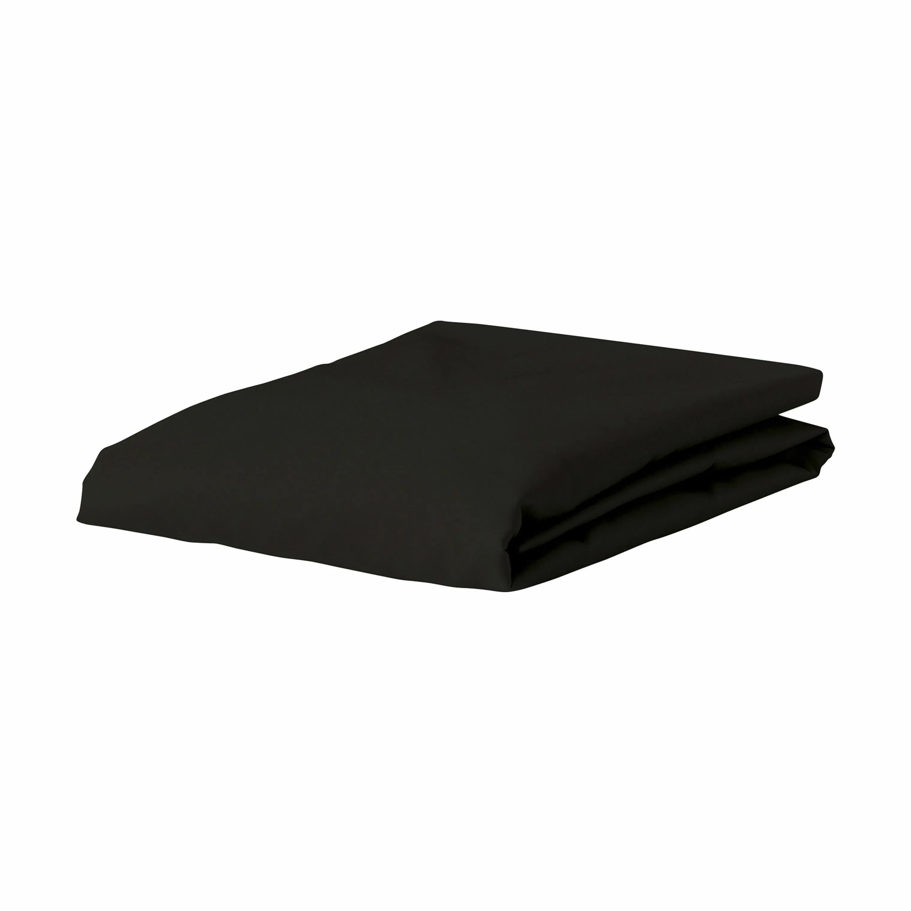 Essenza Lagner The Perfect Organic Jersey Organic Jersey Boxlagen i Sort, B200 x L220 cm, 1