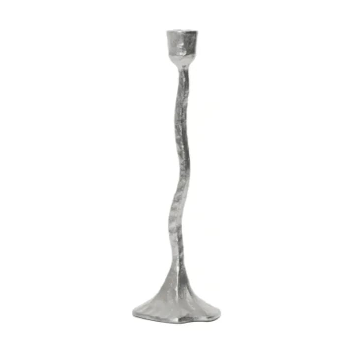 Broste Copenhagen Kronelysestage Amy Lysestage i Sølvfarvet, 31 cm, 4