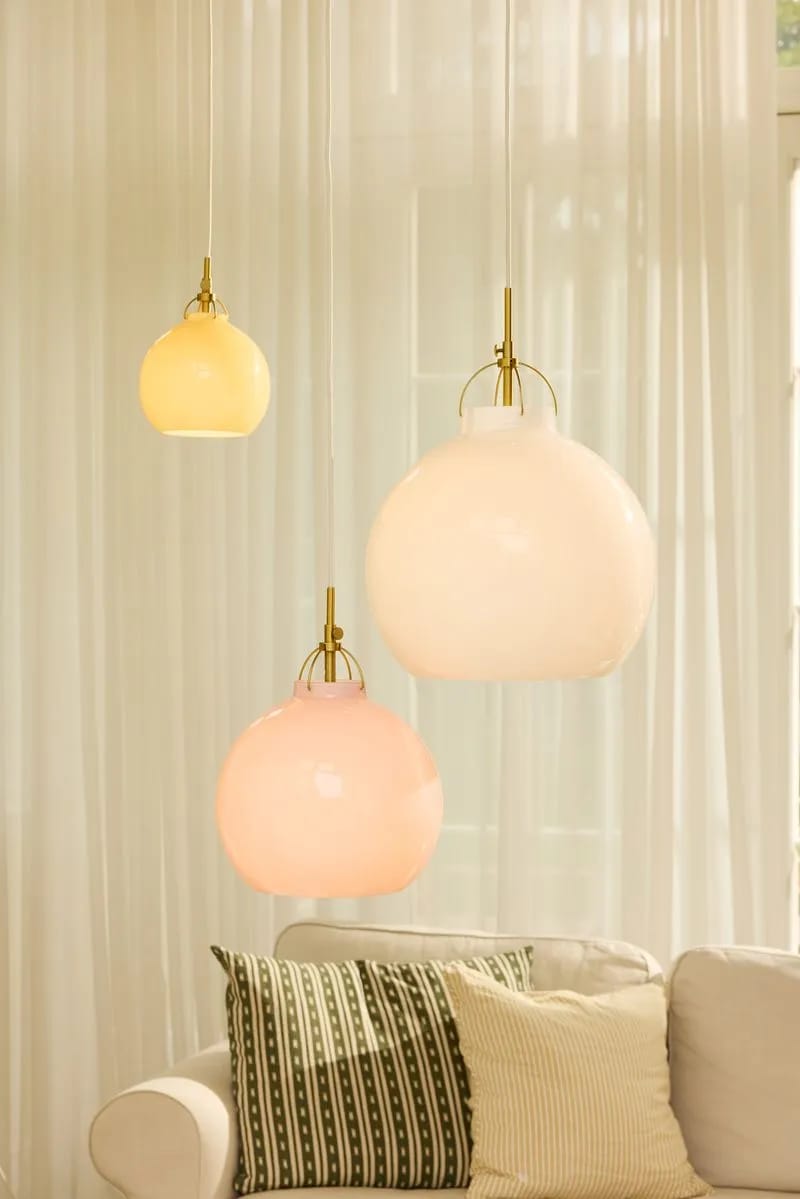 Halo Design Pendler Toscana Pendel i Rose, 27 cm, 2