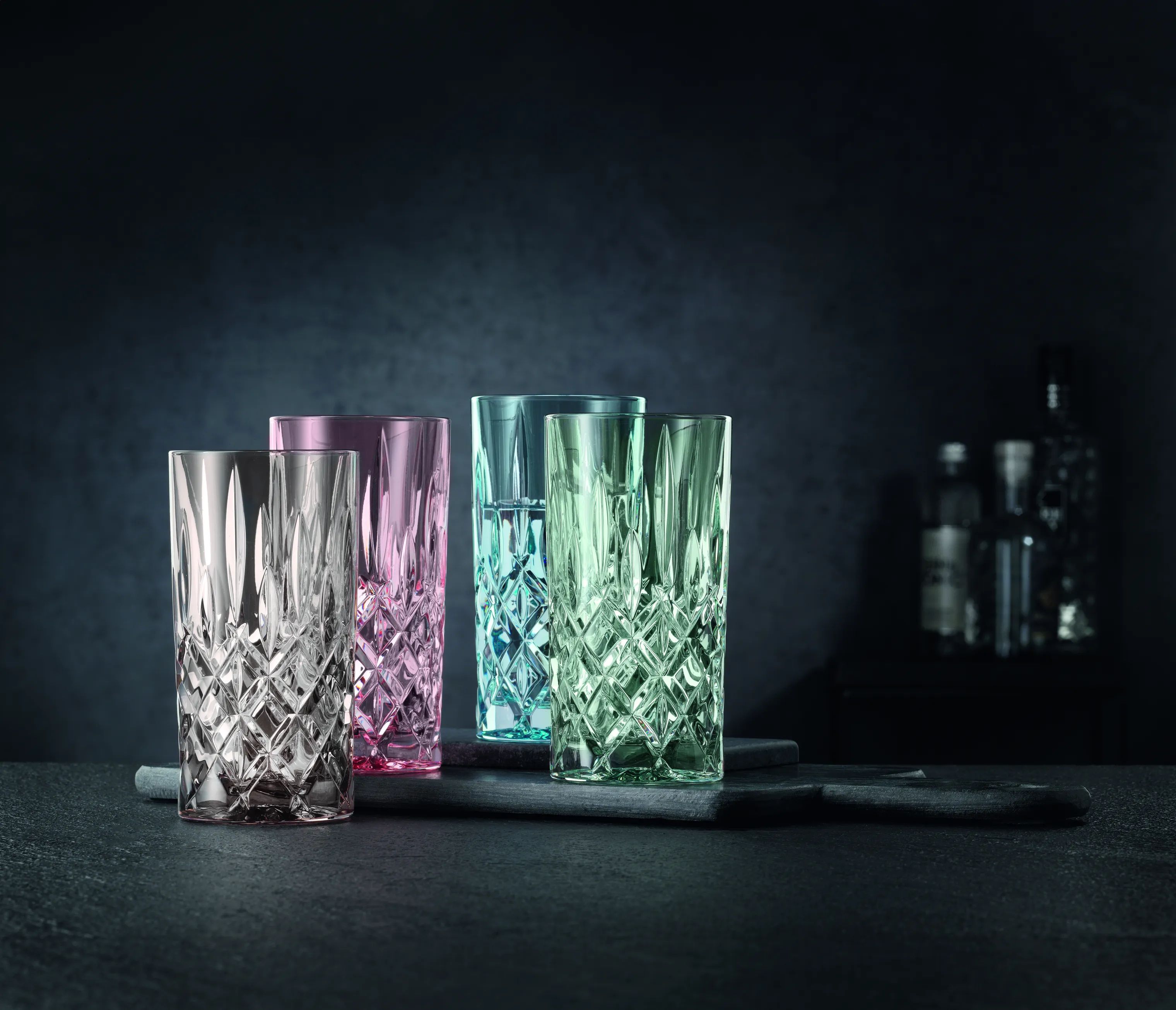Nachtmann Highball glas Noblesse Longdrinkglas - 2 stk. i mint, 3