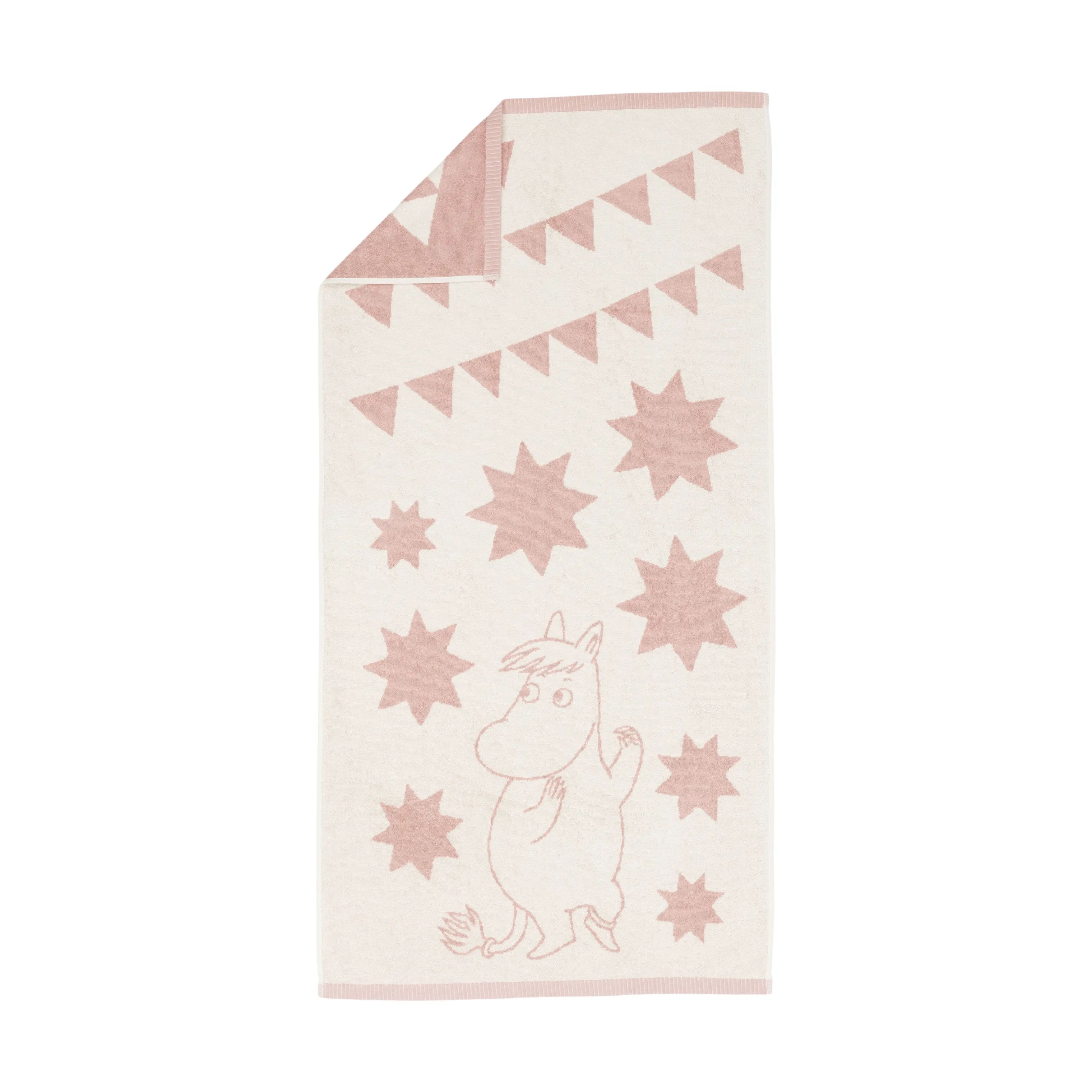 Moomin Arabia Håndklæder Arabia Badeværelse Håndklæde - Snorkfrøken i Snork/stjerner, B70 x L140 cm, 1