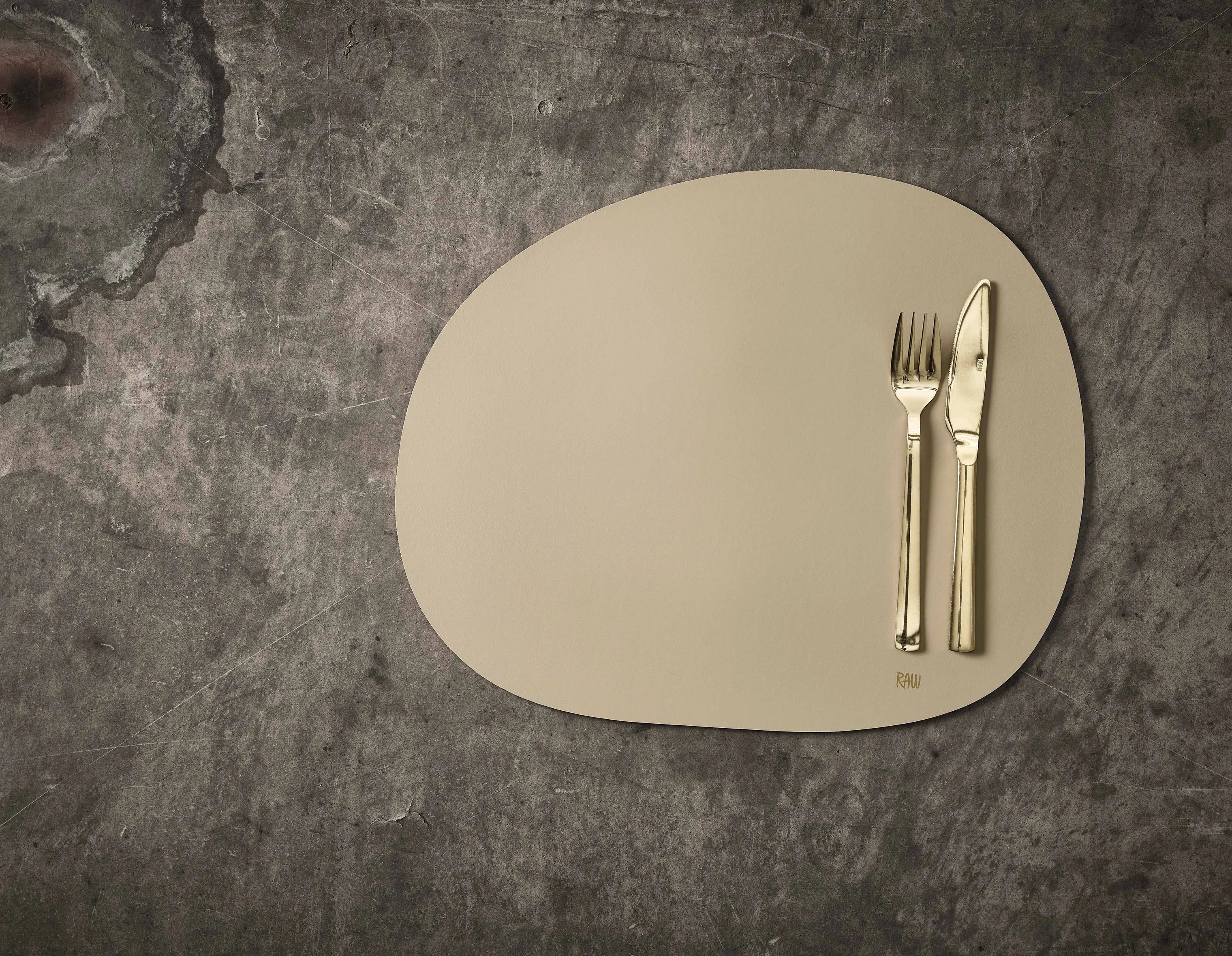 RAW by Aida Dækkeservietter Dækkeserviet i Beige, 2