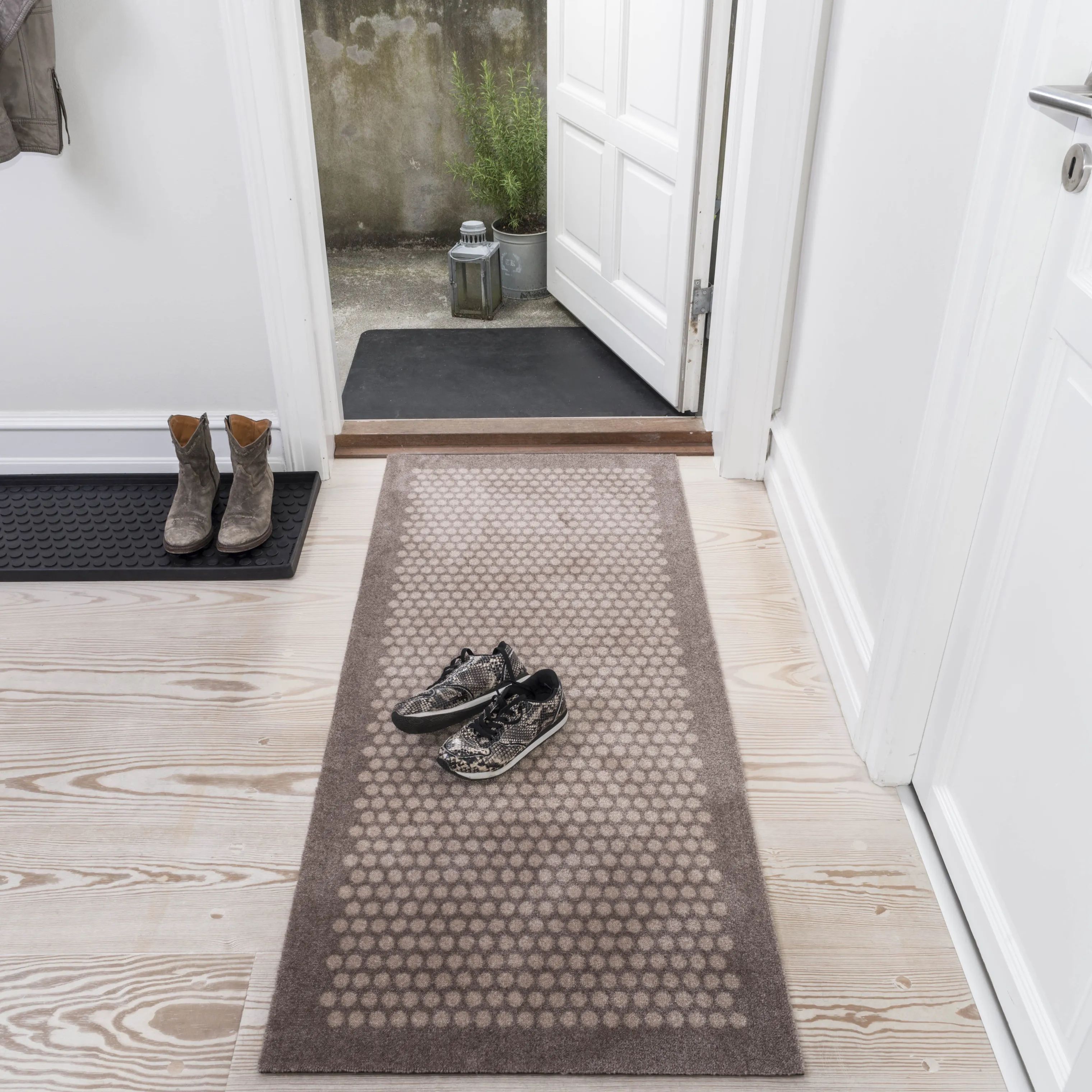 Tica Copenhagen Gulvtæpper Dot Gulvtæppe i Sand/beige, B67 x L150 cm, 3