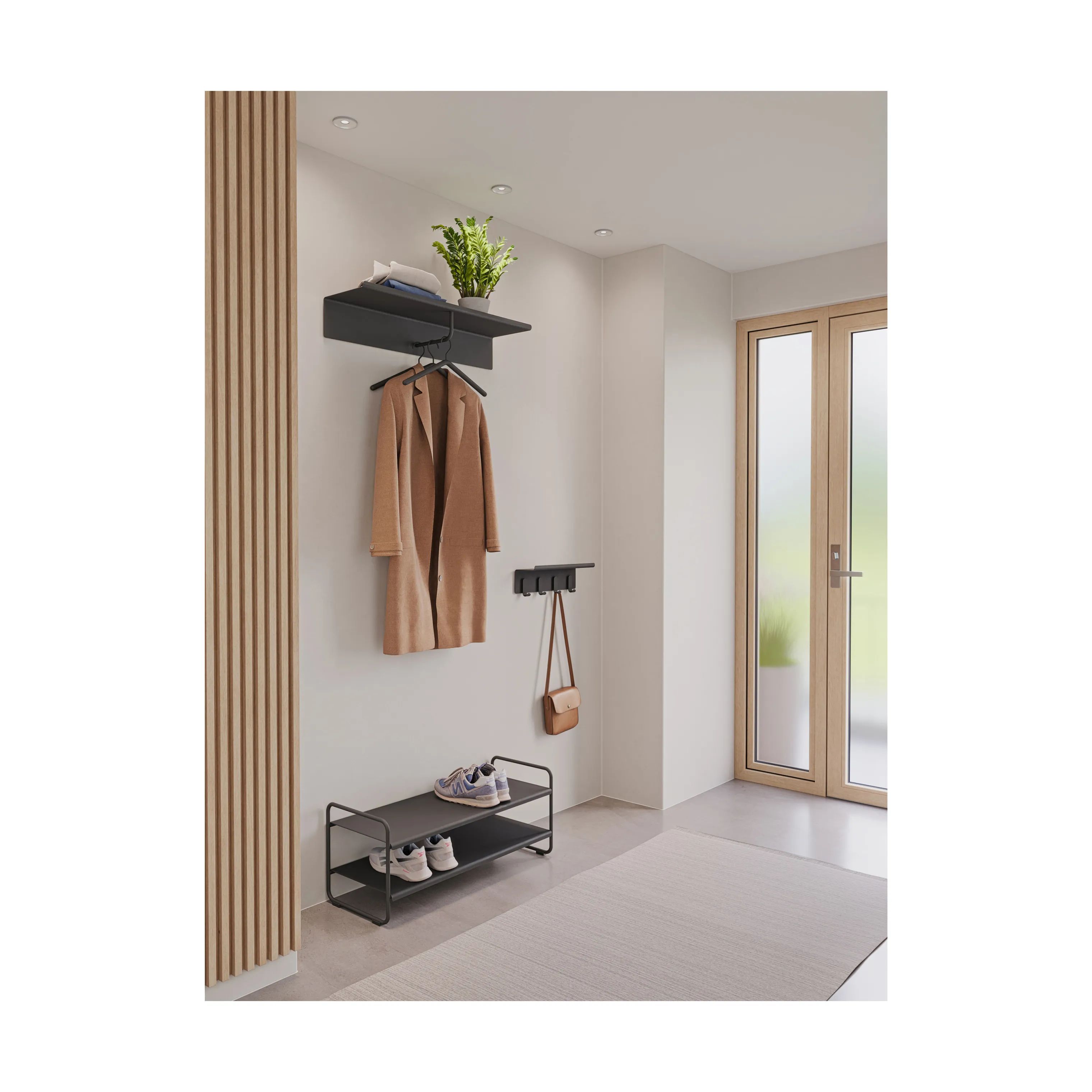 Zone Hylder A-collection A-Coat Hattehylde i Sort, 2