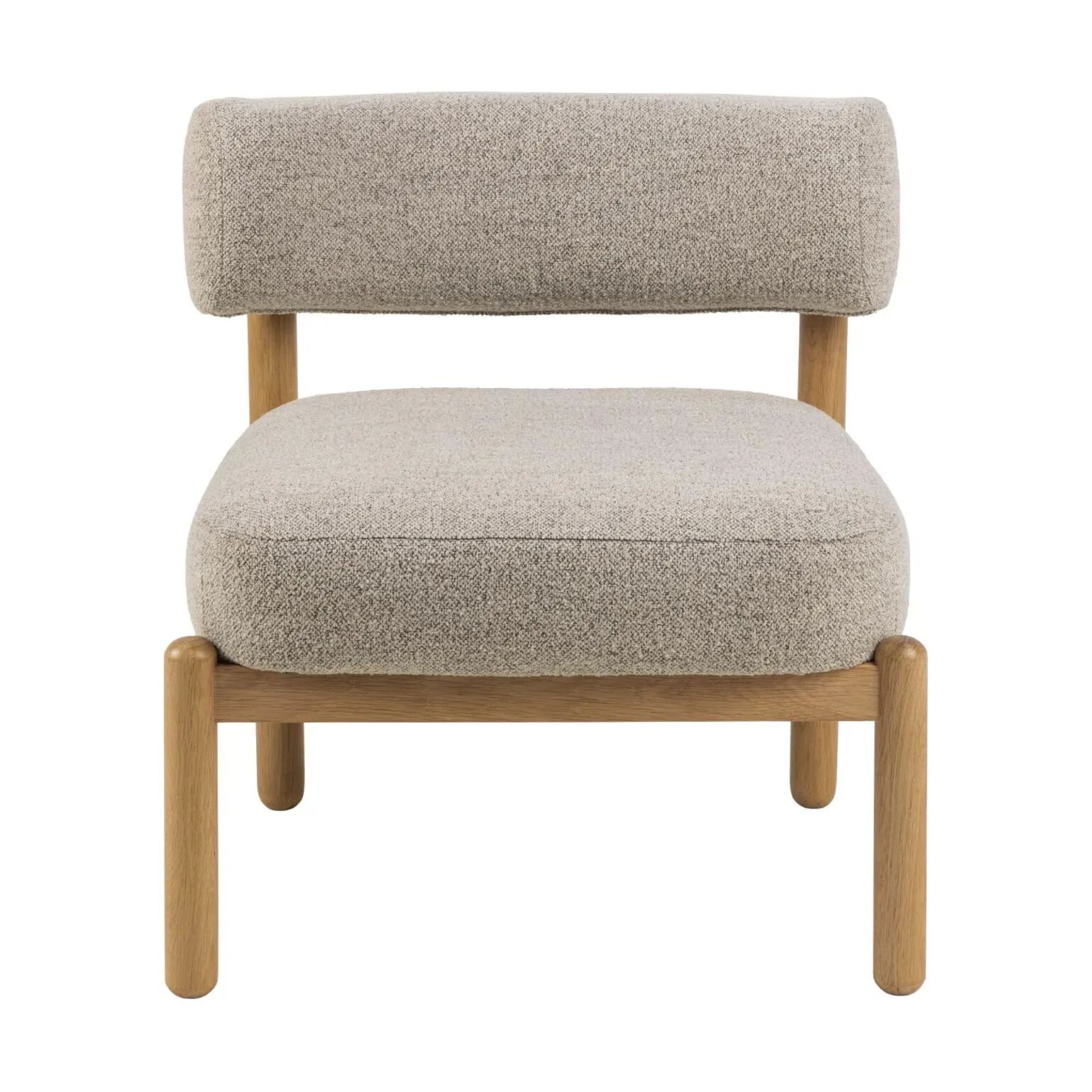 CASA Living Lænestole Burley Lounge Stol i Beige, 8