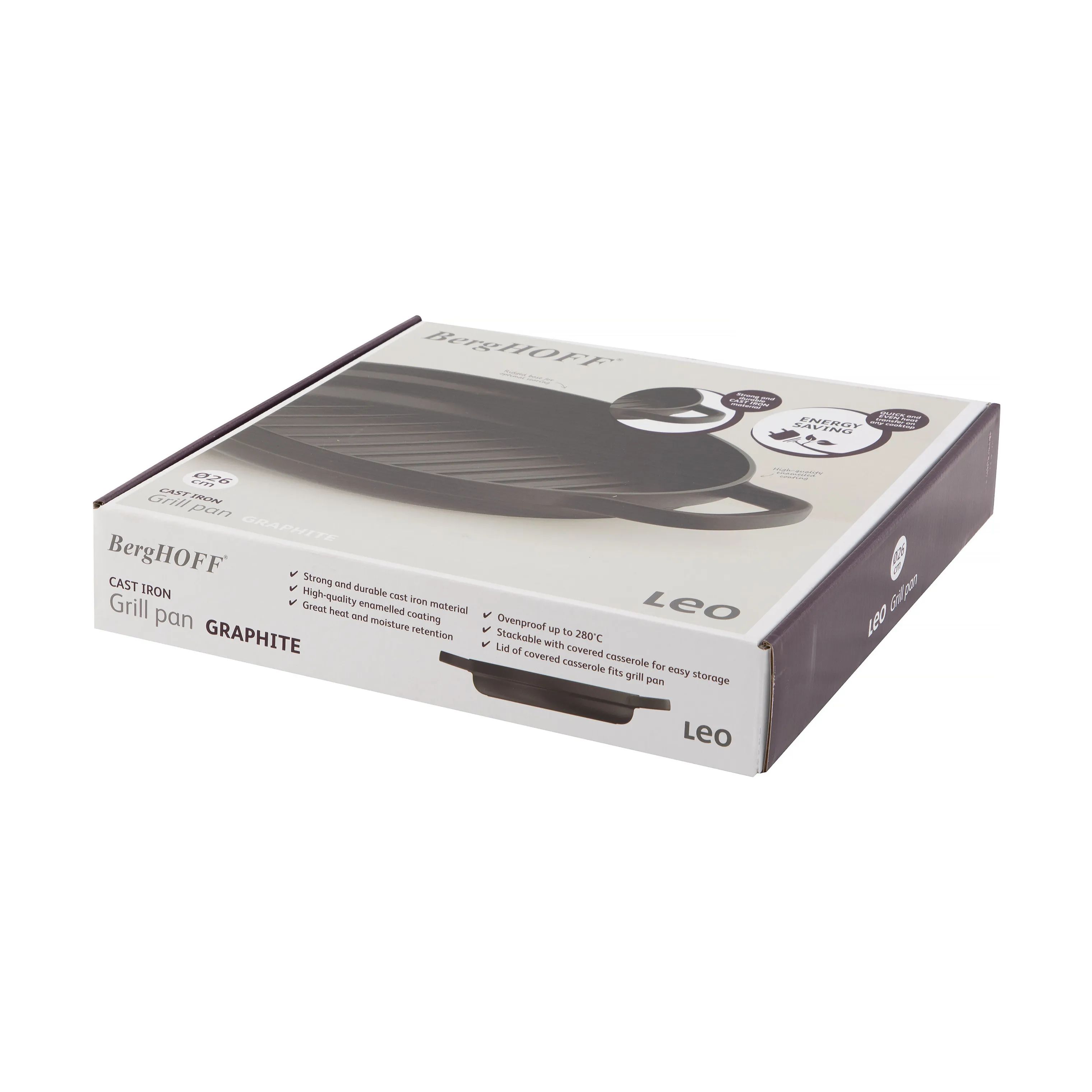 BergHOFF Grillpander Graphite Grillpande i Sort, 2