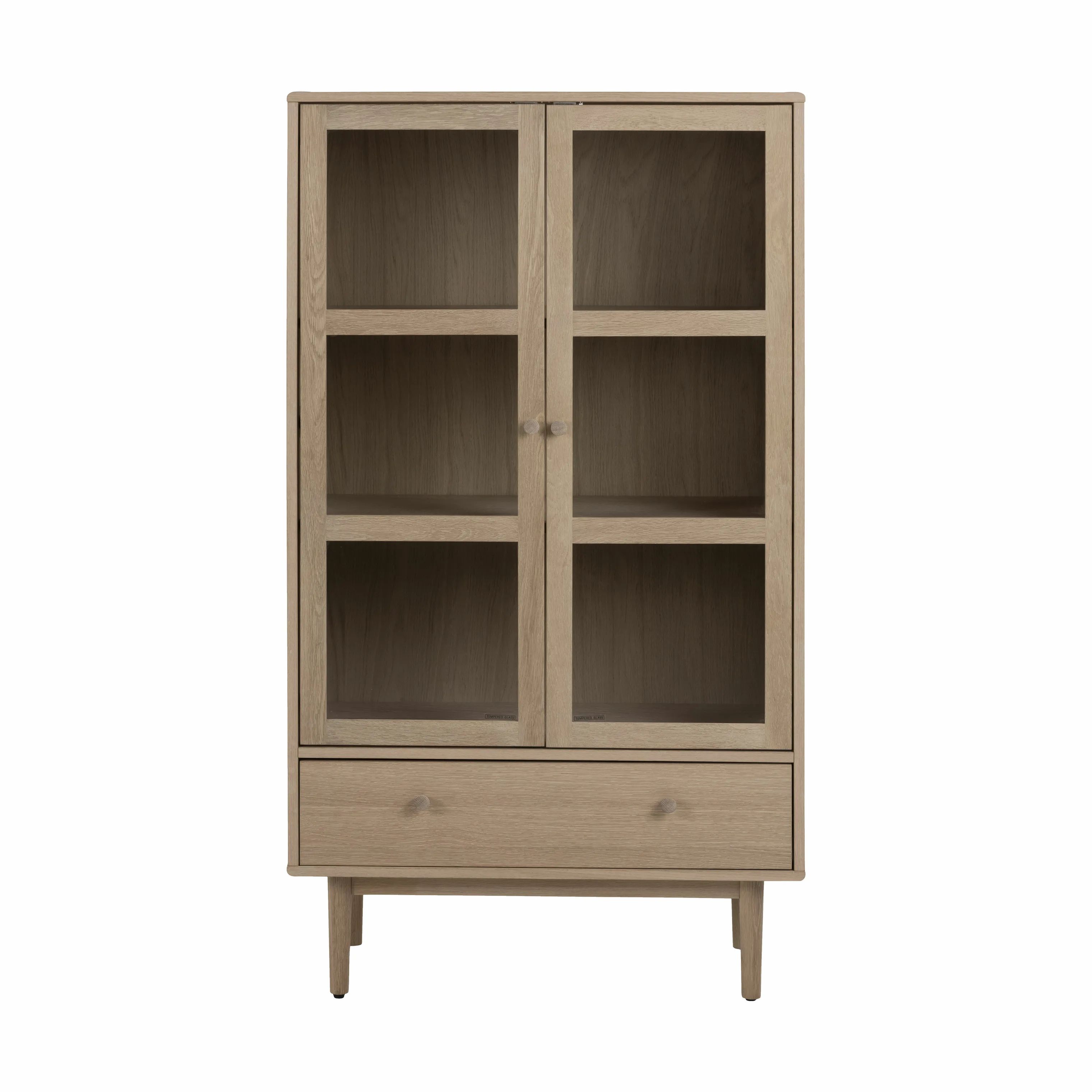 CASA Living Reoler og tilbehør Aston Vitrine i Natur, 1
