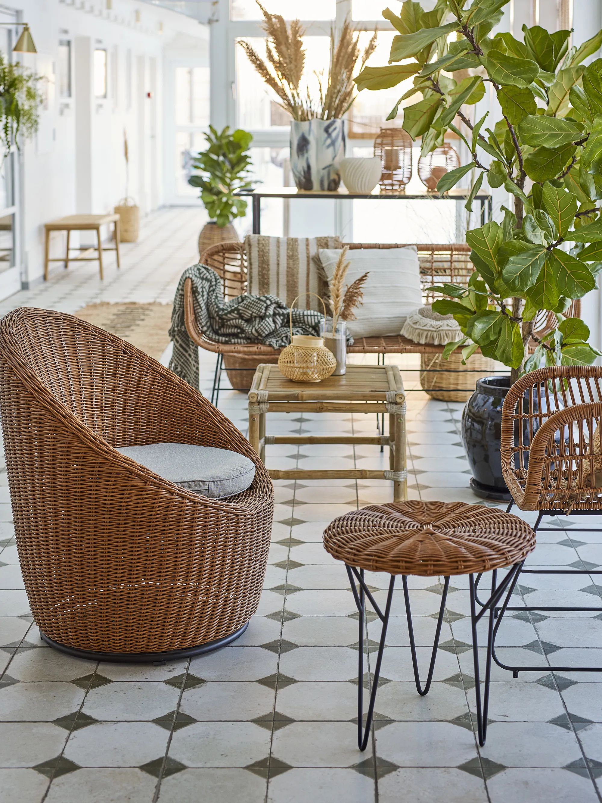 Bloomingville Sofaborde Roccas Sofabord i Brun, 2