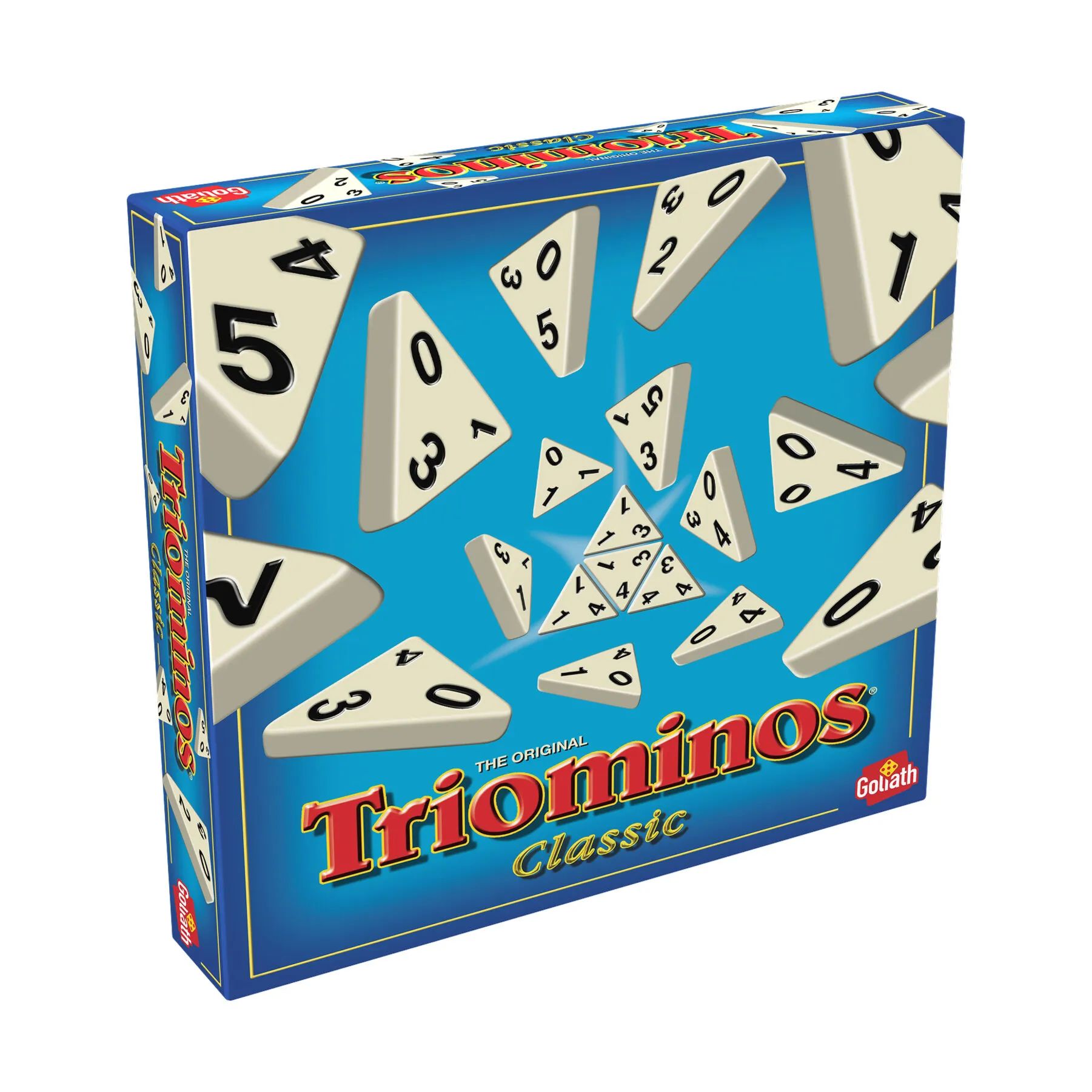 Spilbræt Spil Brætspil - Triominos - Domino i trekanter i Multifarvet, 1