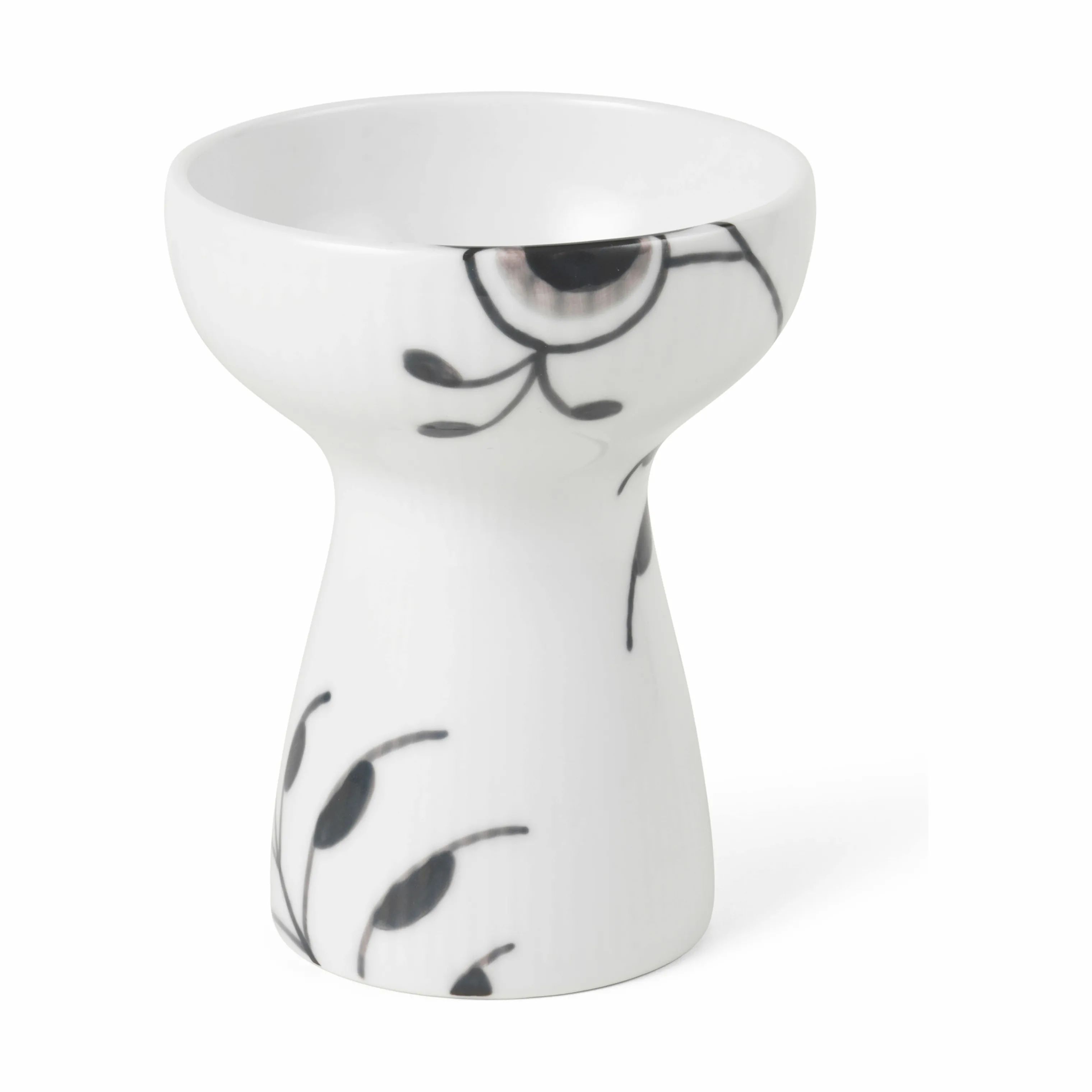 Royal Copenhagen Vaser Sort Mega Riflet Vase i 11 cm, 3