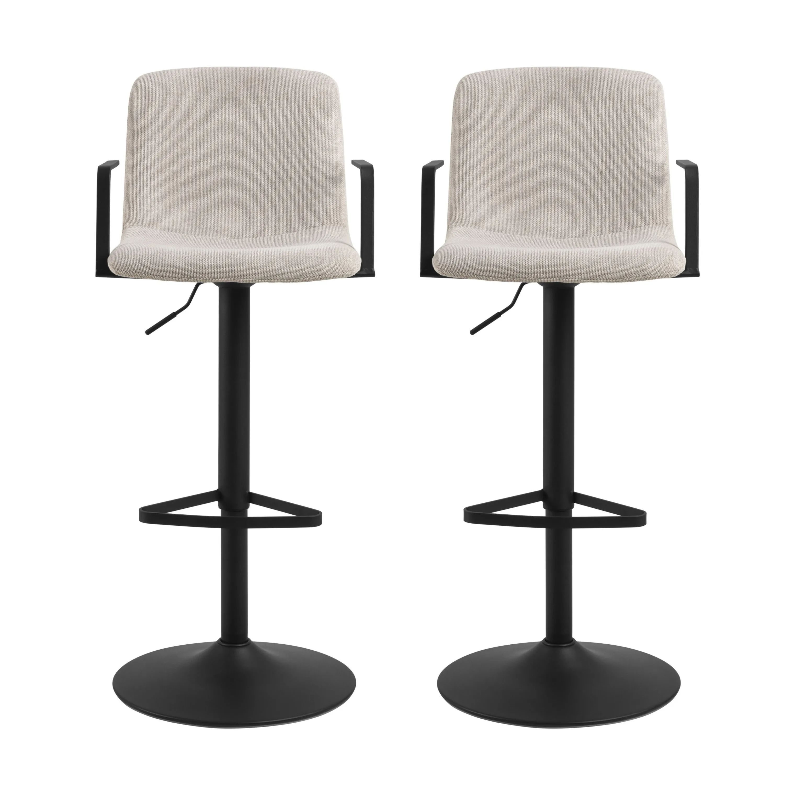 CASA Living Barstole Pablo Barstol - 2 stk i Beige, 1
