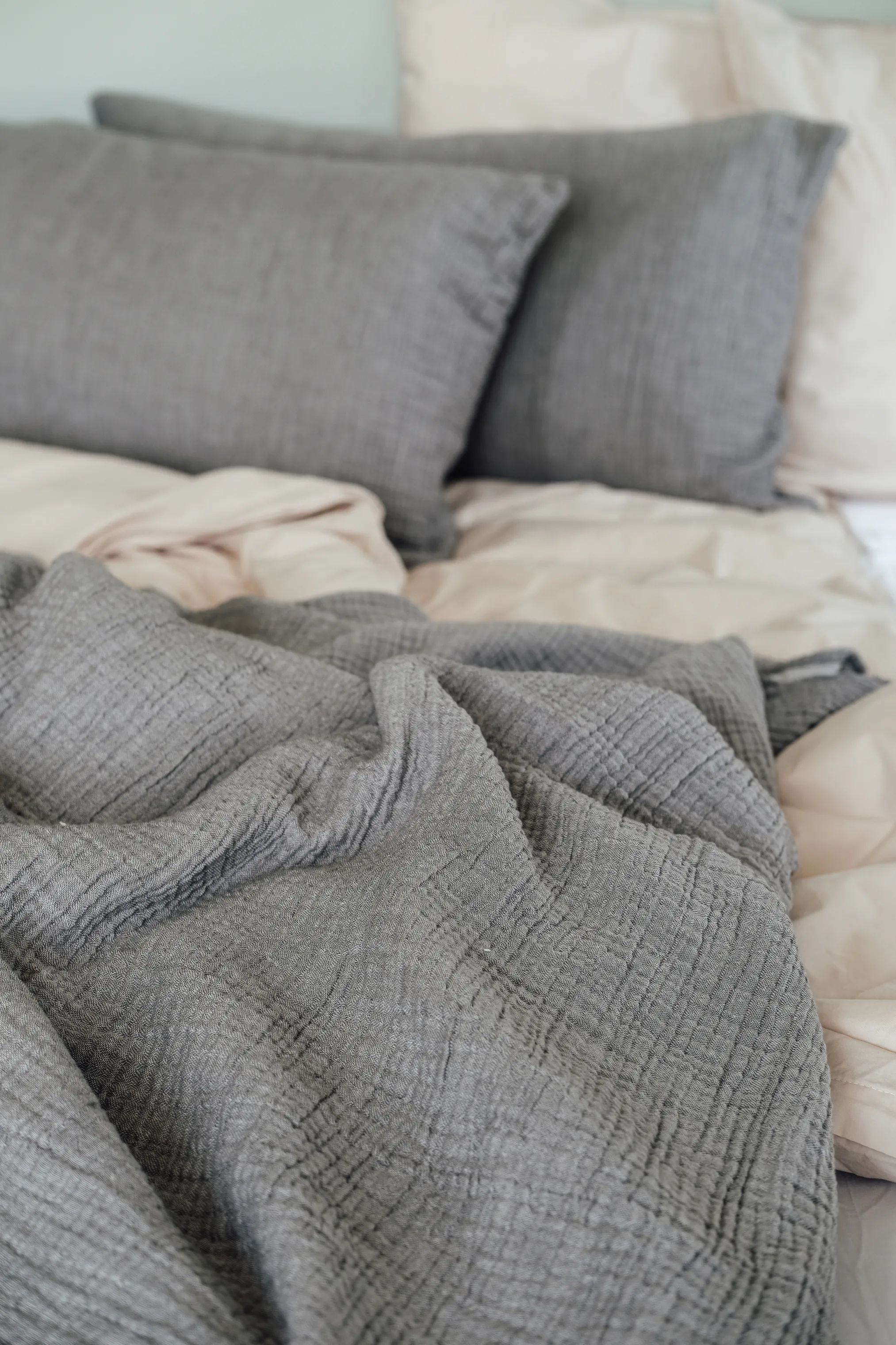 SKAGEN living Sengetæpper Sengetæppe i Grå, 7