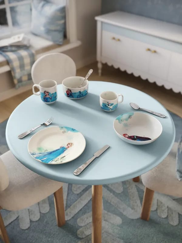Villeroy & Boch Børnetallerkener Disney Frozen Børnespisesæt - 3 dele i 3 stk., 3