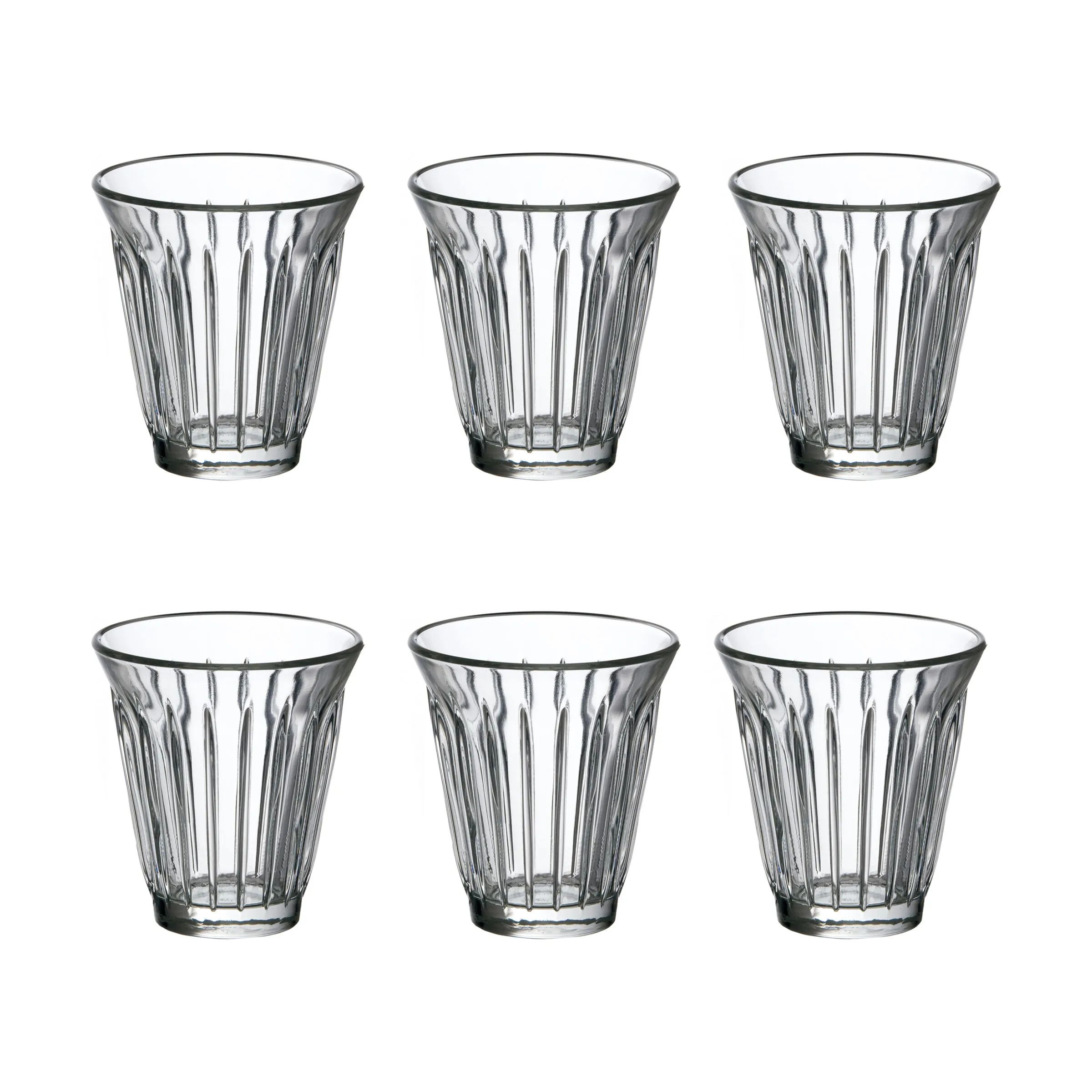 La Rochère Vandglas Zinc Vandglas - 6 stk. i Klar, 1
