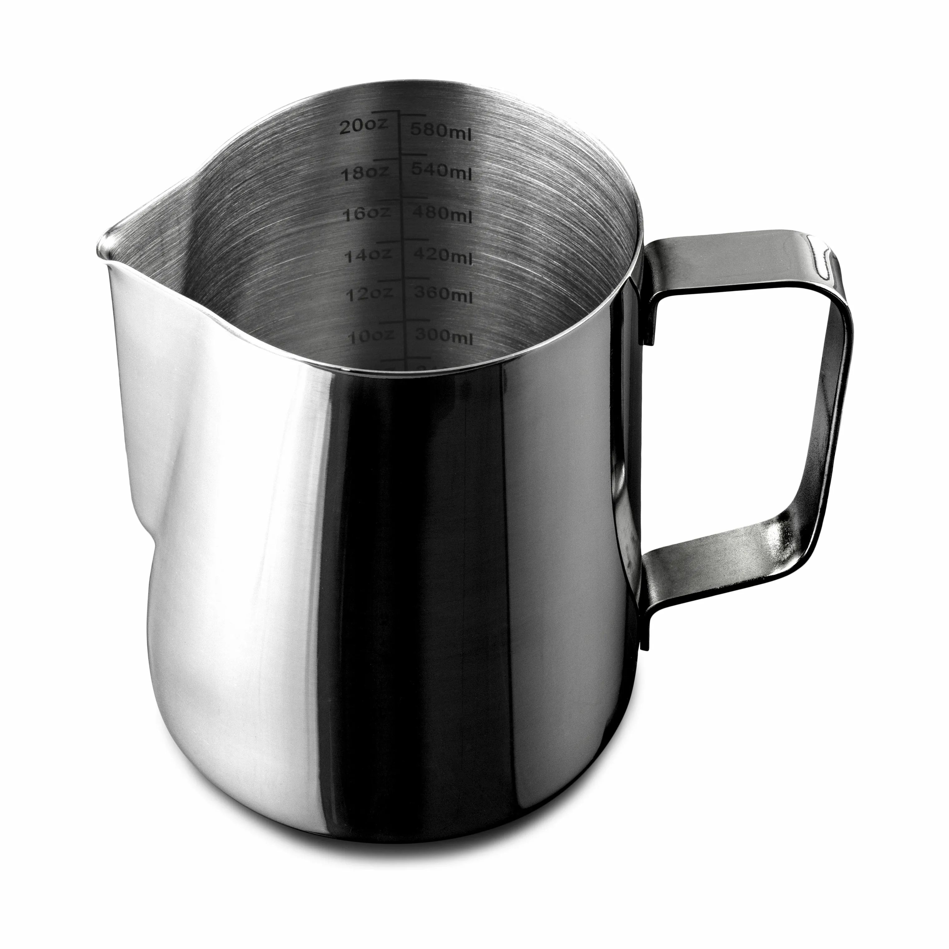 Cook & Baker Baristaudstyr Mælkekande i Stål, 580 ml, 1