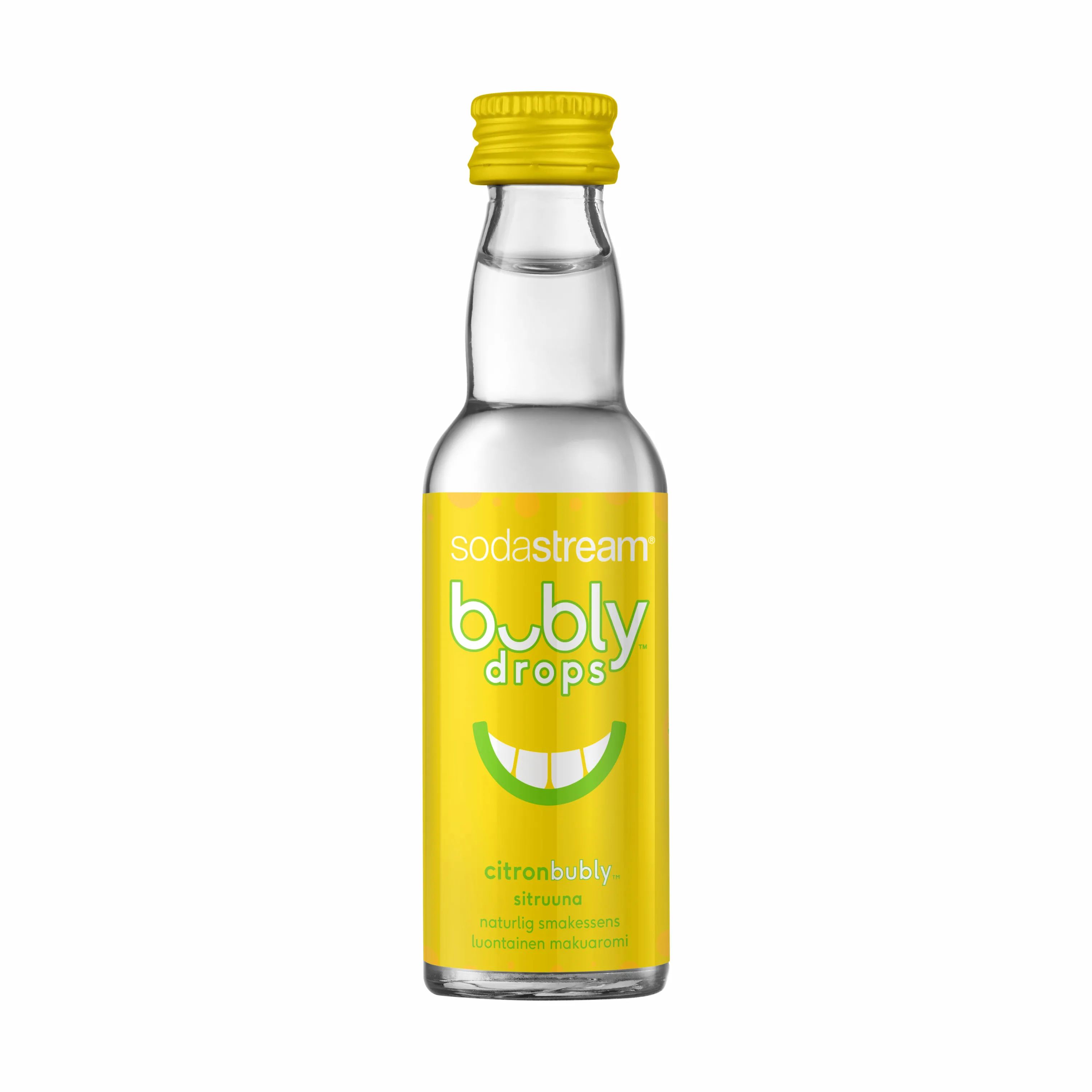SodaStream Smagskoncentrater Bubly™ Sirup - Citron i Citron, 1