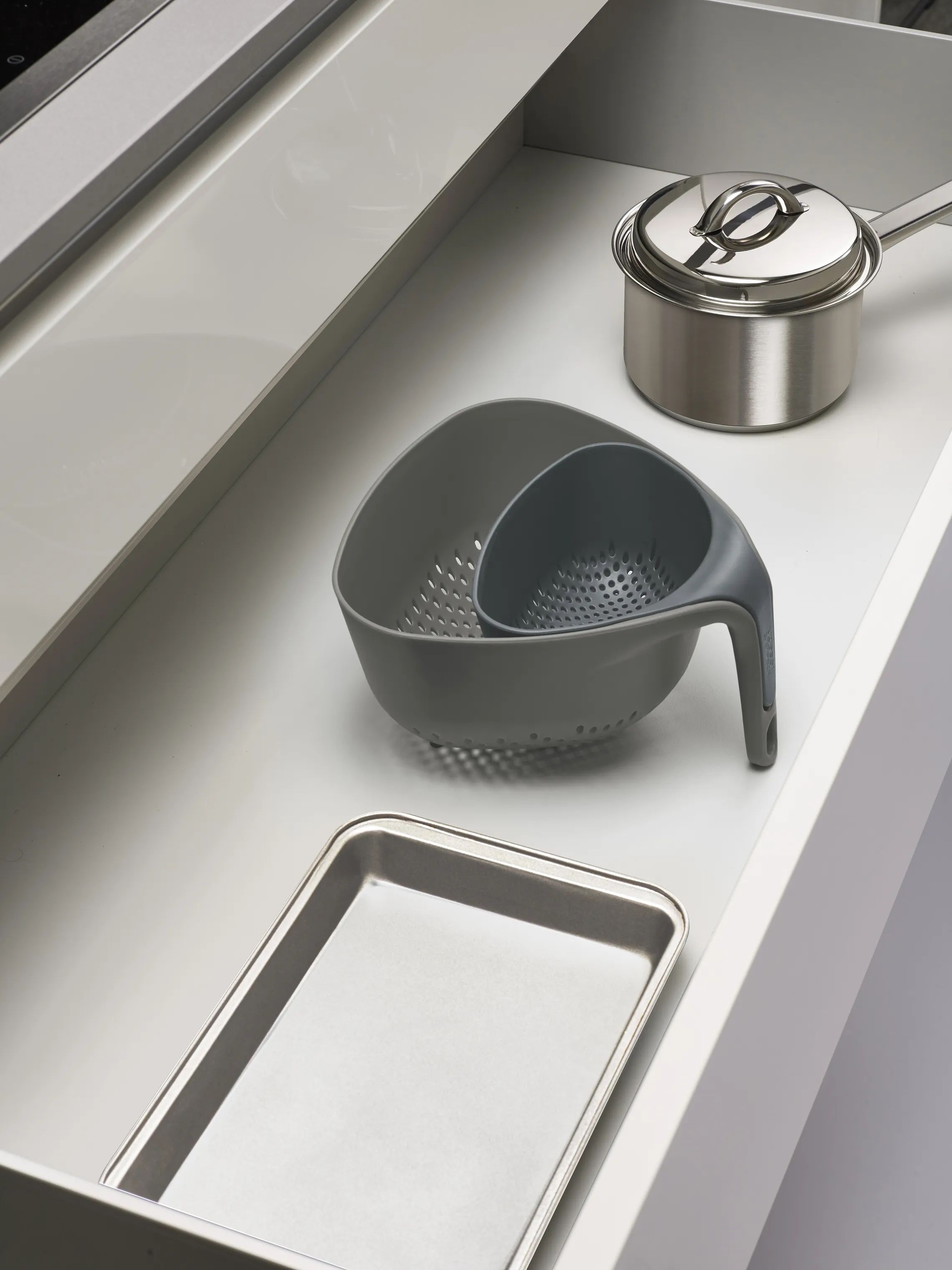 Joseph Joseph Dørslag Nest Dørslag - 2 stk. i JJ Slate/JJ Dark Slate, 4