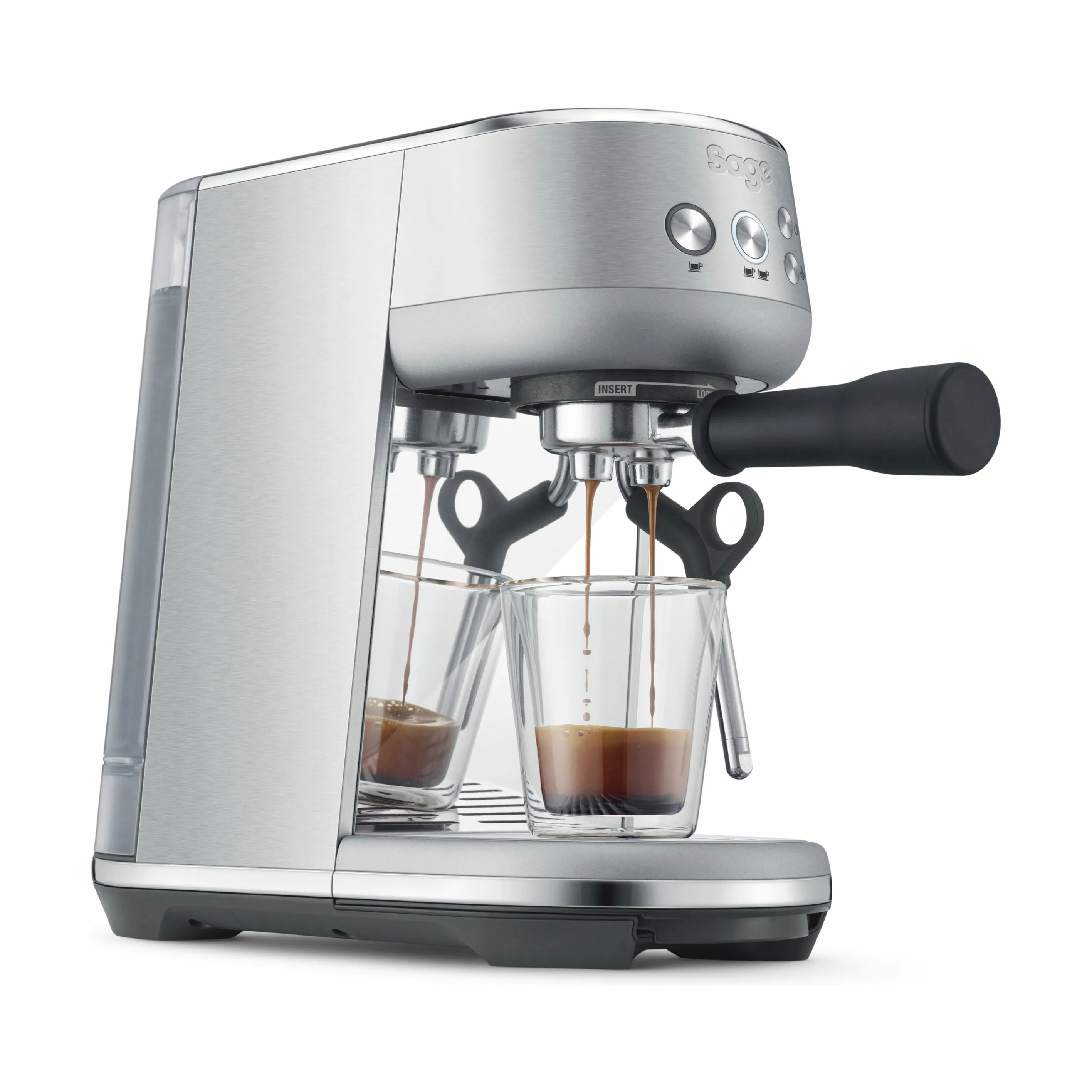 Sage Espressomaskiner Bambino Espressomaskine i Børstet stål, 4