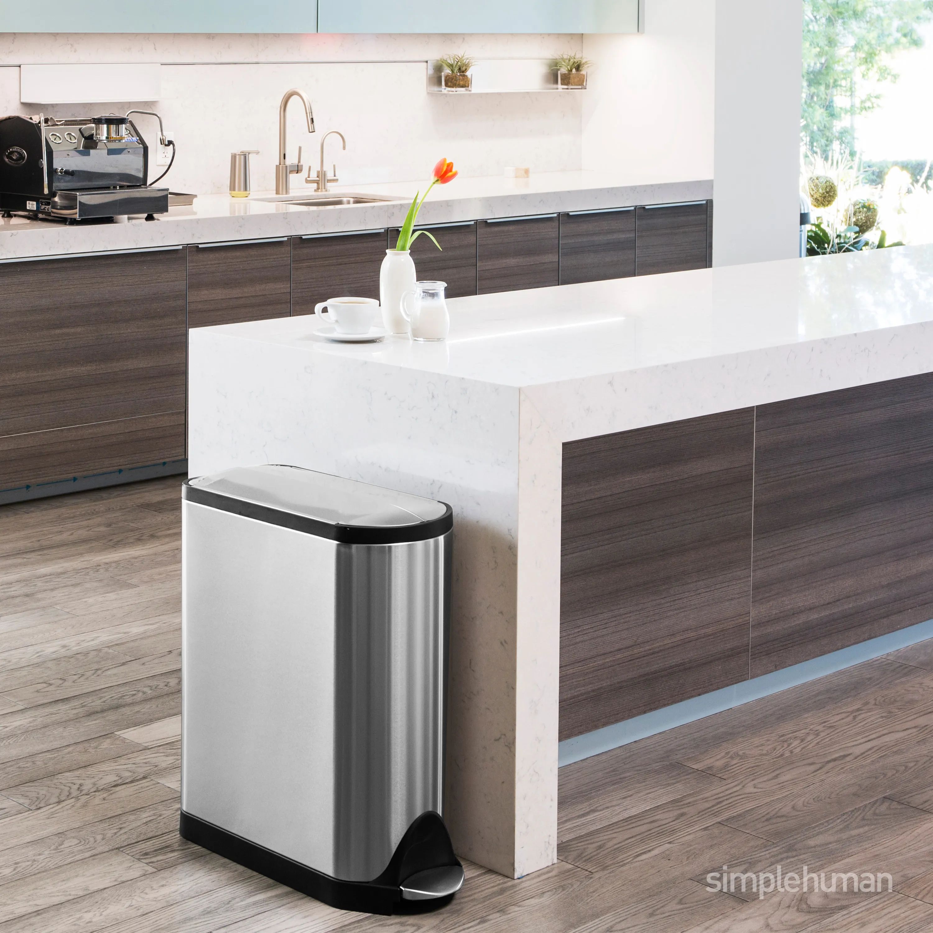 Simplehuman Pedalspande Butterfly Pedalspand i 45 L, 2