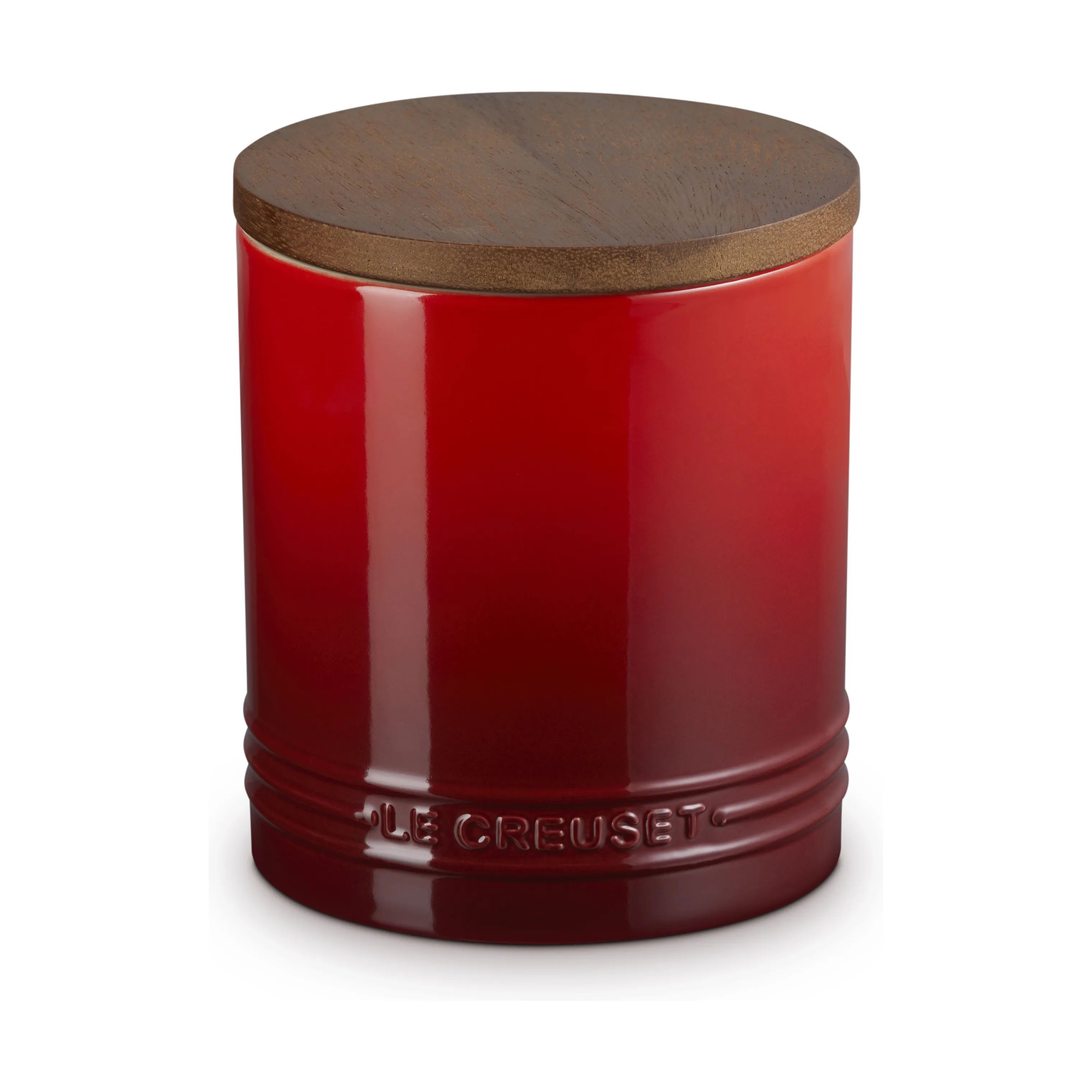 Le Creuset Opbevaringskrukker Signature Opbevaringskrukke m. Låg i Cerise, 1.1 L, 3