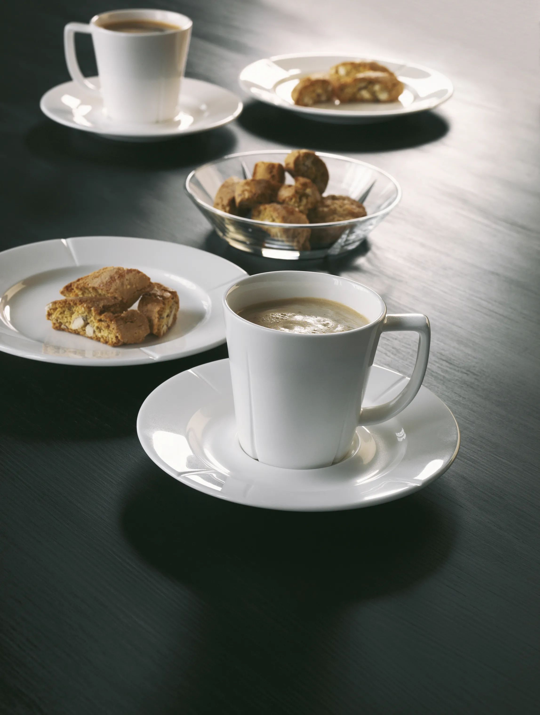Rosendahl Krus og kopper med hank Grand Cru Kaffekop i Hvid, 26 cl, 4
