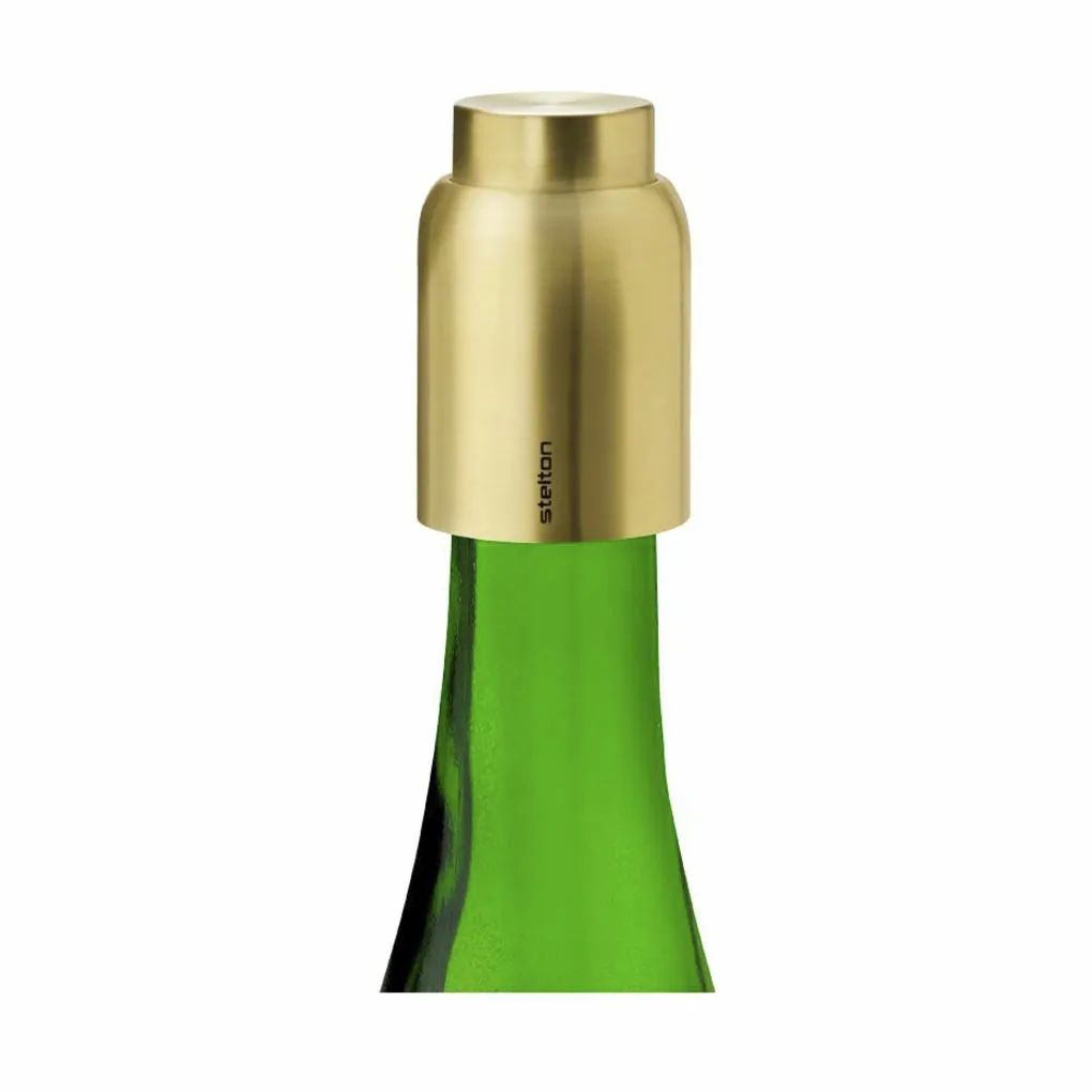 Stelton Vinpropper Nordic Collar Vakuumflaskeprop i Guldfarvet, 1