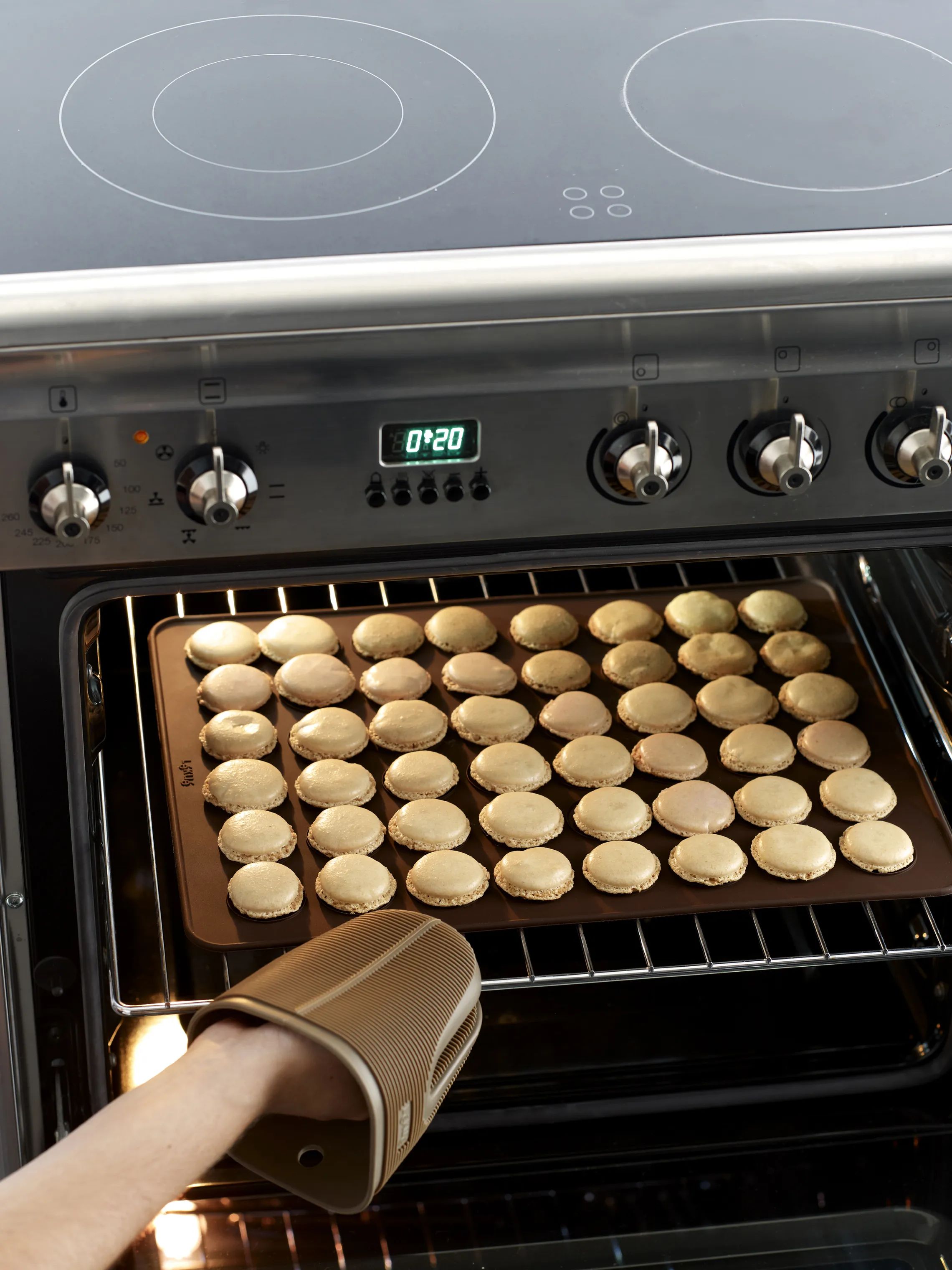Lékué Bageredskaber Lekue bagning Bageark til macarons i Brun, 3