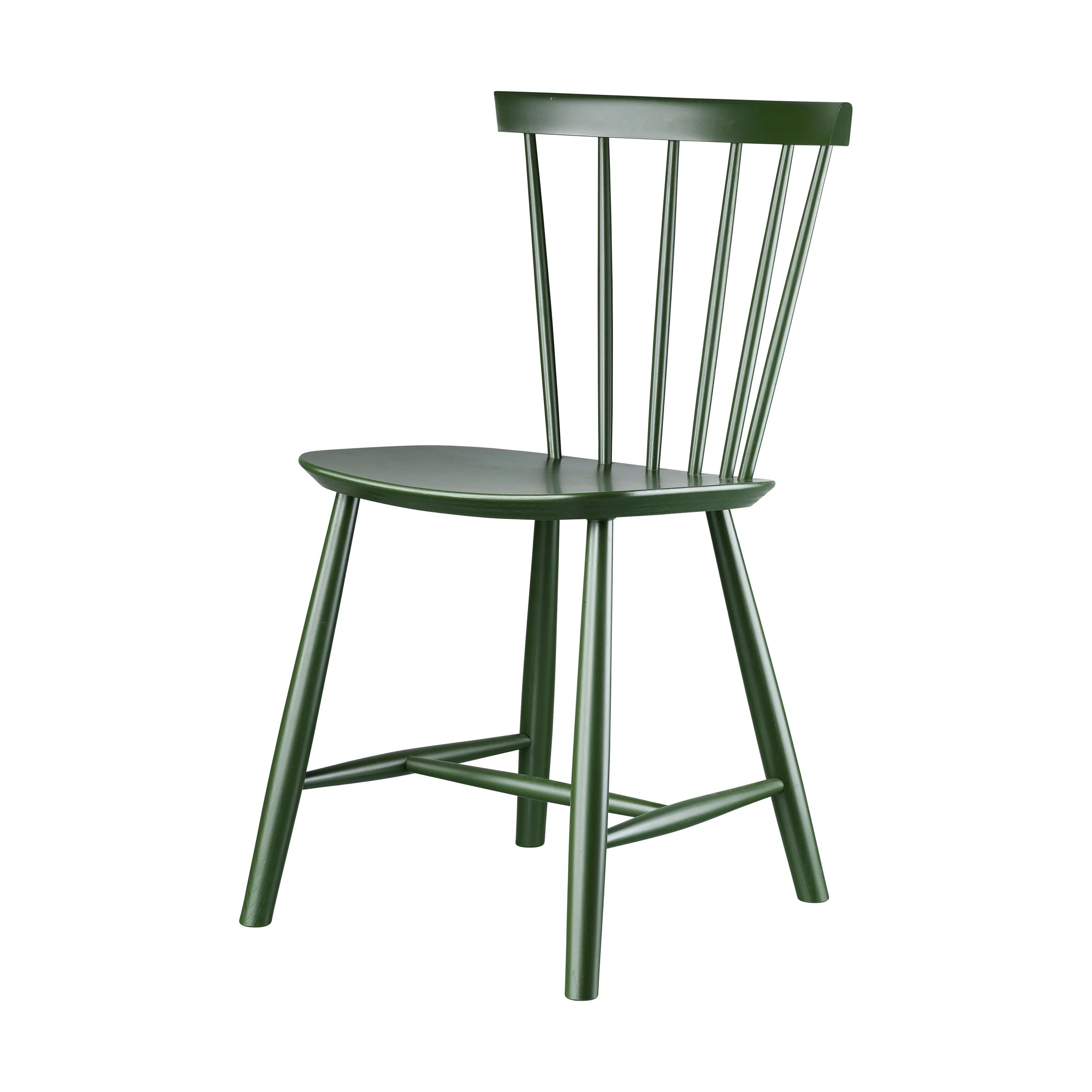 FDB Møbler Spisebordsstole J46 Spisebordsstol i Bottle Green (Pantone 553C), 1