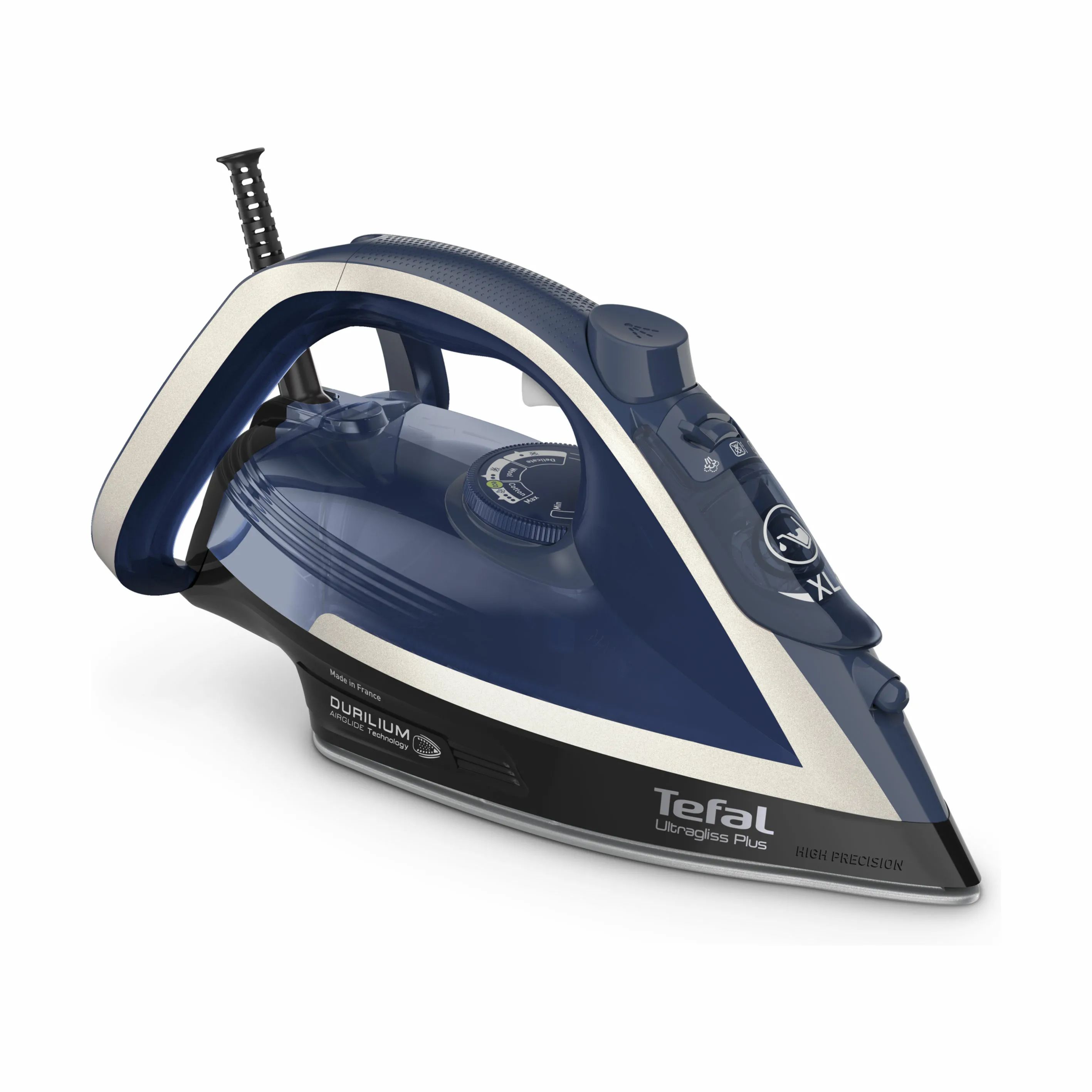 Tefal Strygejern Ultragliss+ Dampstrygejern i hvid/blå, 1