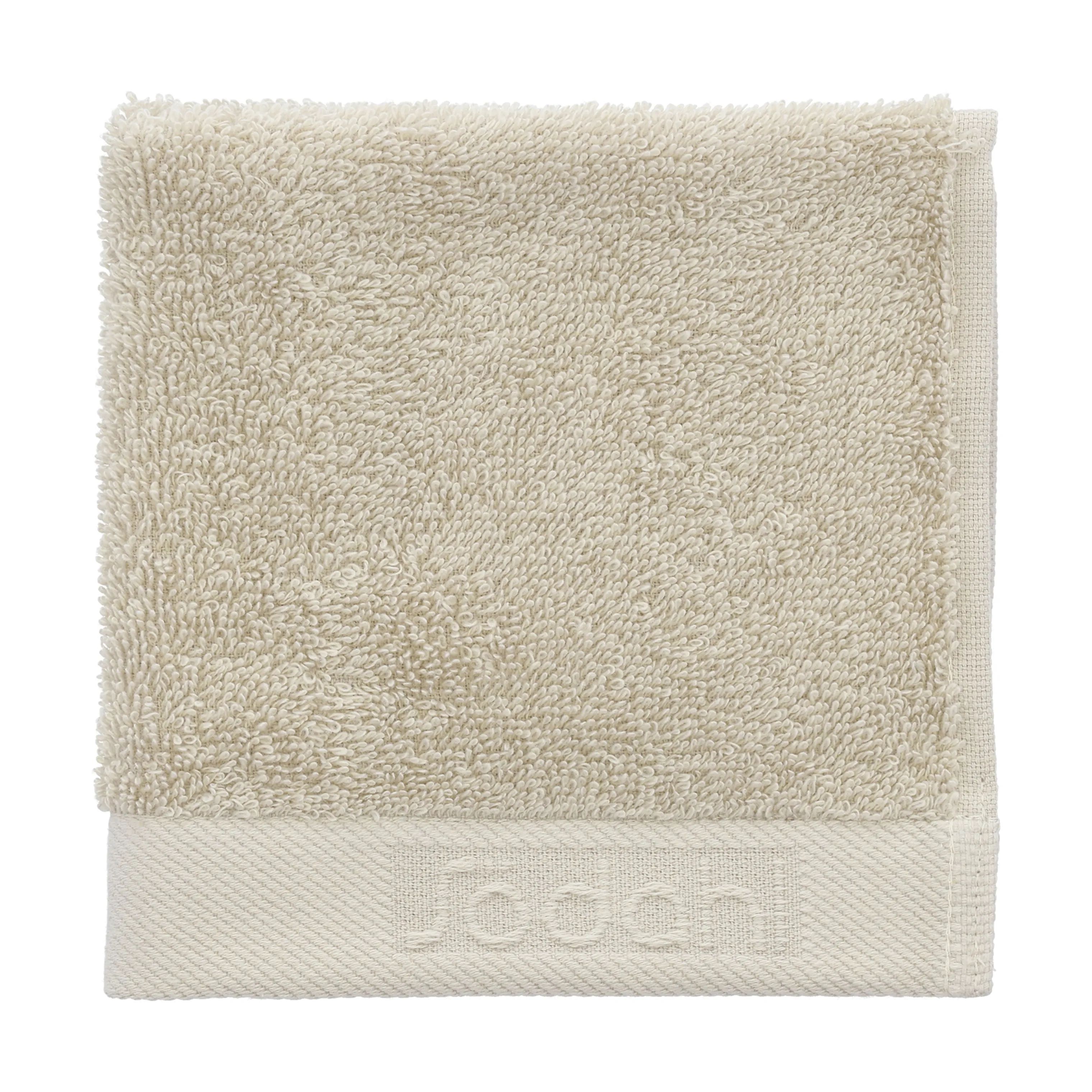 Södahl Vaskeklude Organic Comfort Vaskeklud i Beige, 1
