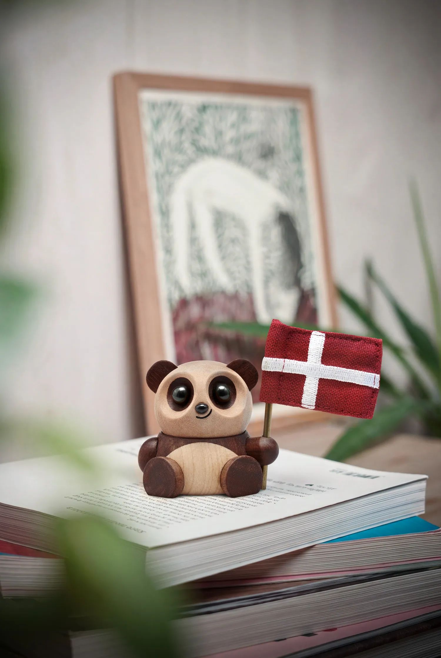 FableWood Dyrefigurer Panda - Mei Mei i Natur, 2