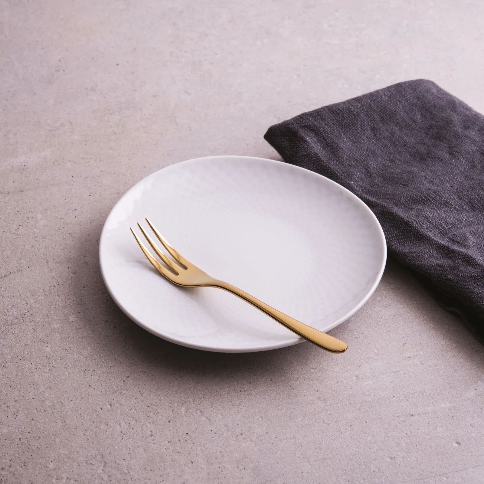Sambonet Kagegafler Taste Kagegafler - 6 stk. i Guldfarvet, 3